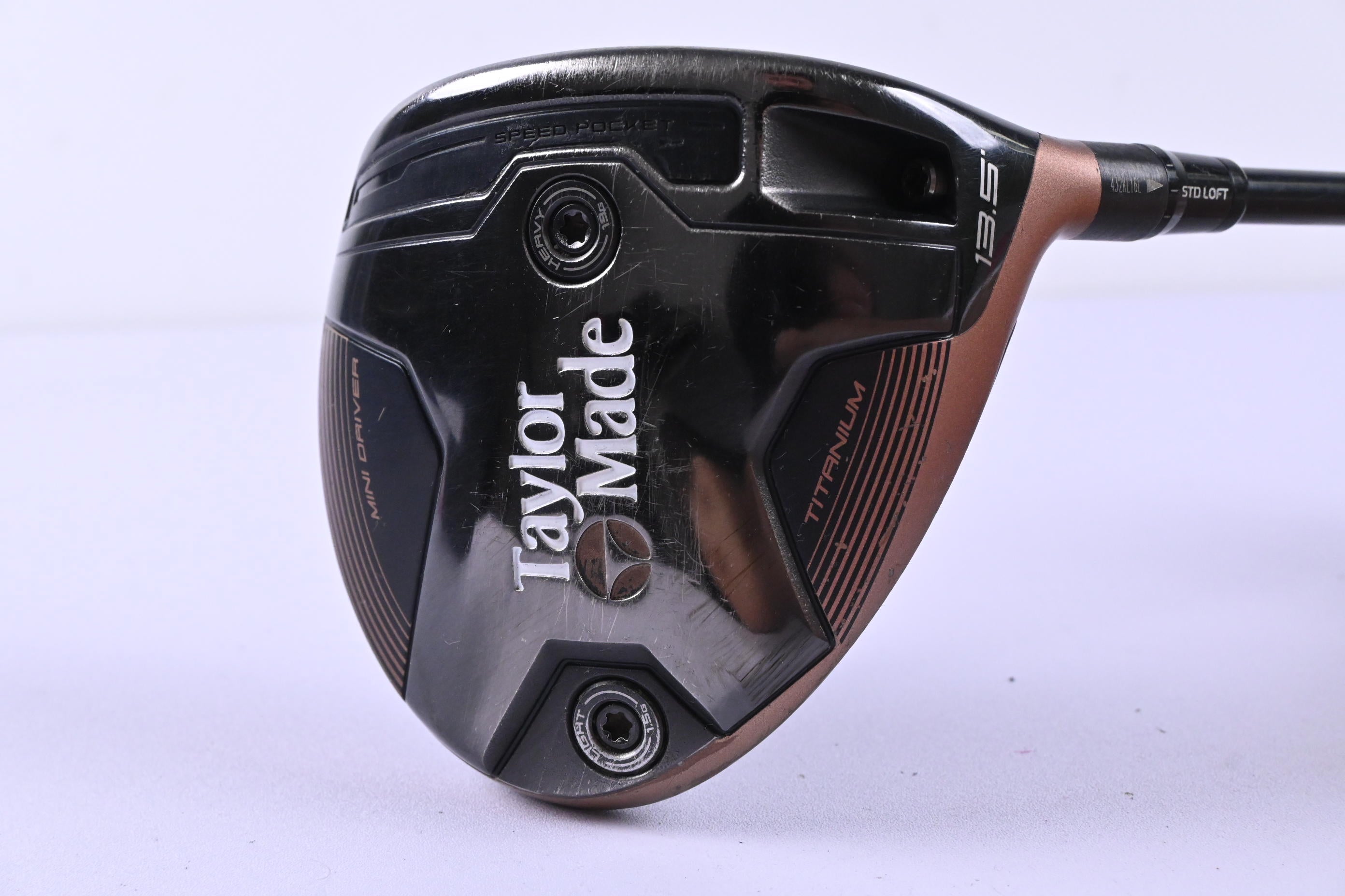 Taylormade BRNR Copper Mini Driver / 13.5 Degree / Stiff Flex Kai'li Red 75