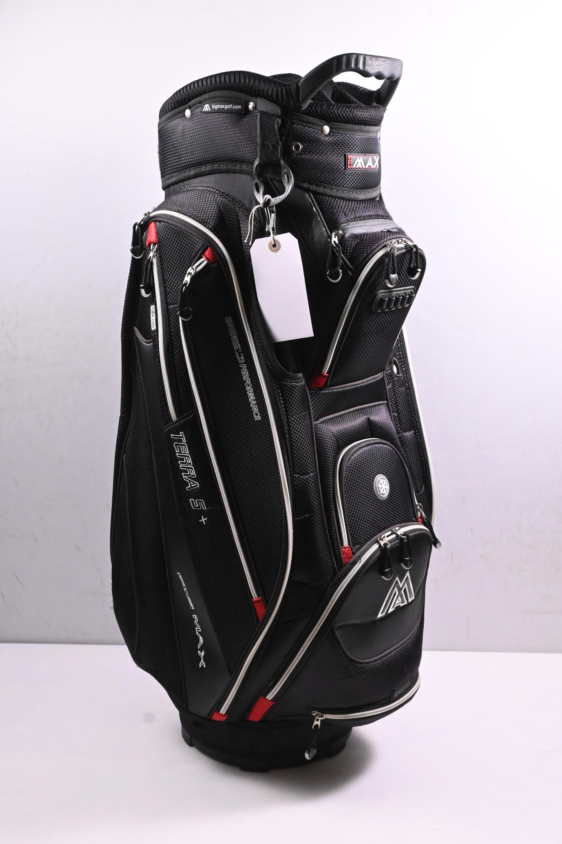 Big Max Terra + 5 Cart Bag / 14-Way Divider / Black