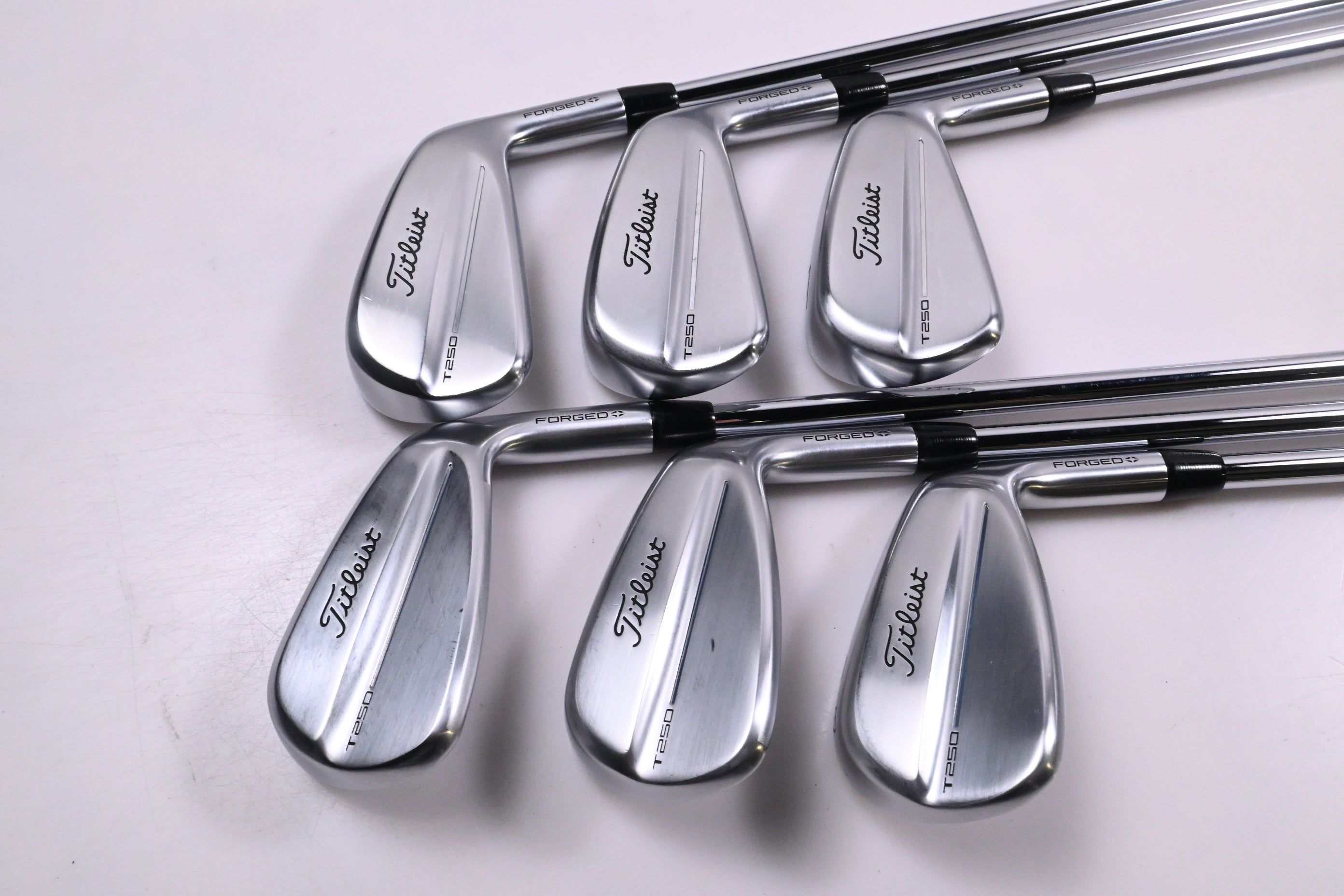 Titleist T250 2025 Irons / 5-PW / Stiff Flex AMT Black Shafts