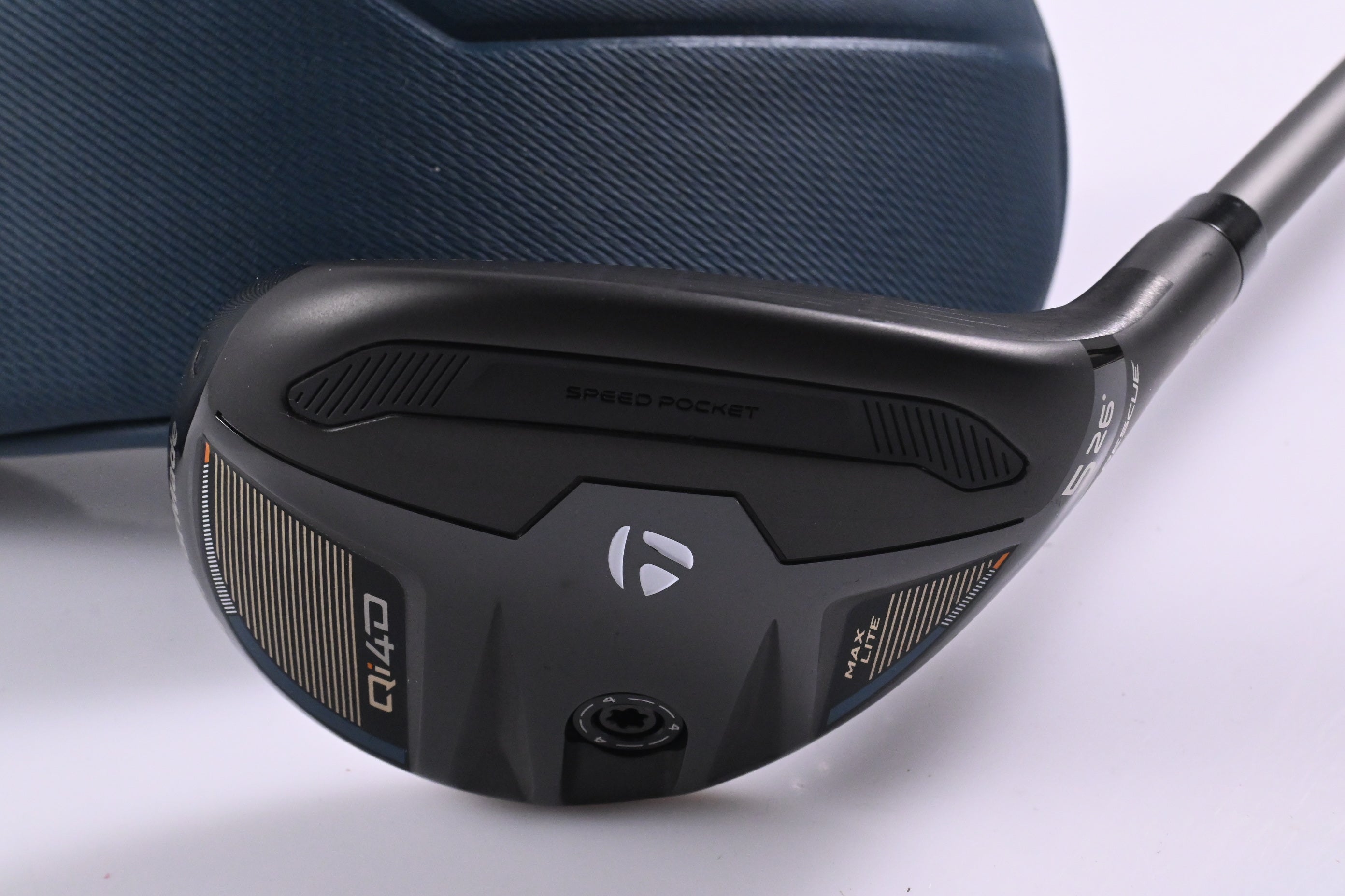 Taylormade Qi4D Max Lite #5 Hybrid / 26 Degree / Senior Flex REAX 45 Shaft