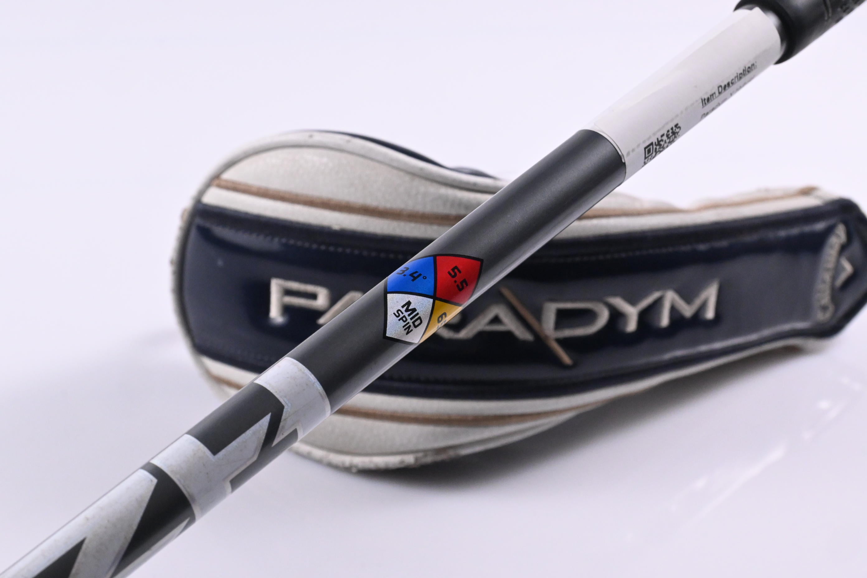 Callaway Paradym X #4 Hybrid / 21 Degree / Regular Flex Hzrdus Gen4 Silver 65