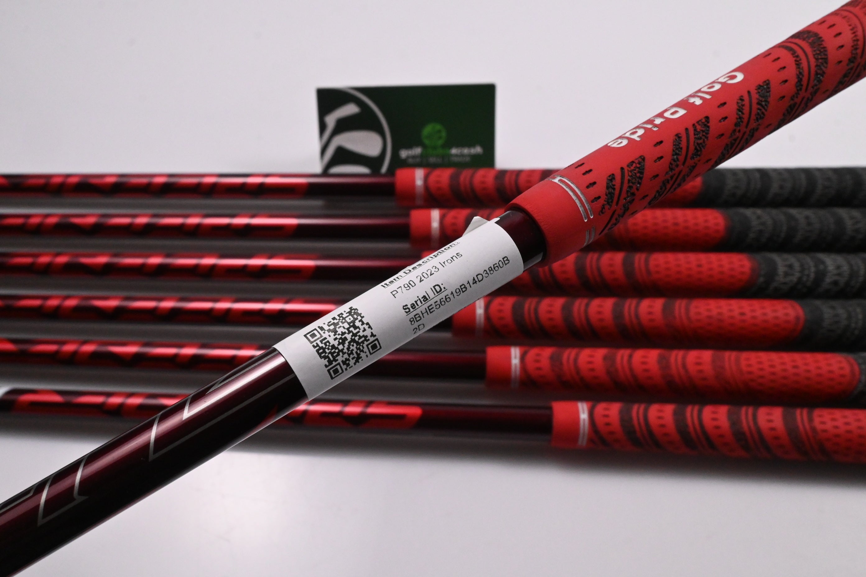 Taylormade P790 2023 Irons / 5-PW+GW / Regular Flex Speeder NX 50 Shafts