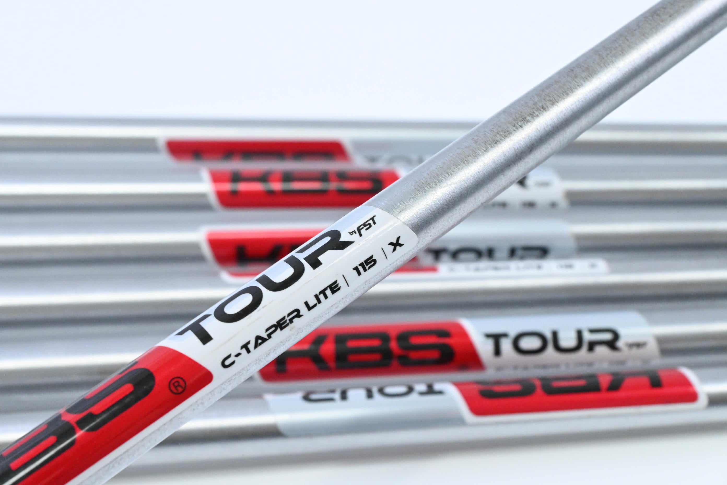 KBS Tour C-Taper Lite 115 Iron Shafts / X-Flex / Set Of 7 / .355" Tip