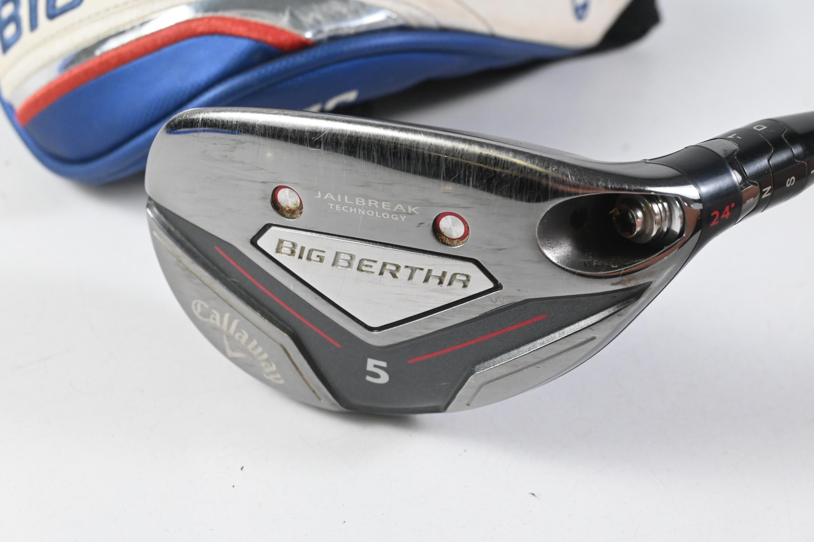 Callaway Big Bertha 2019 #5 Hybrid / 24 Degree / Regular Flex Recoil ESX 460