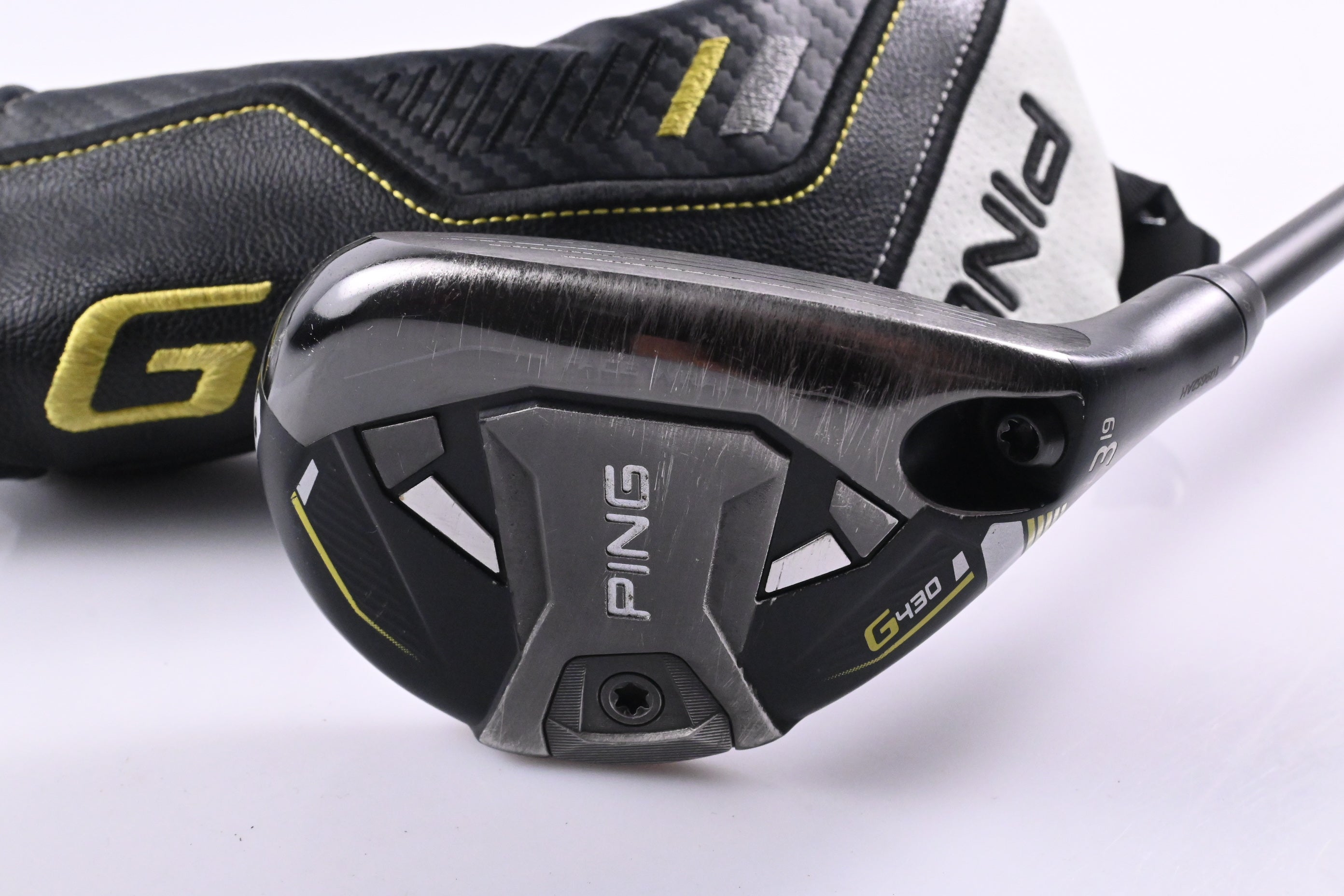 Ping G430 #3 Hybrid / 19 Degree / Stiff Flex Ping Alta CB Black 70 Shaft