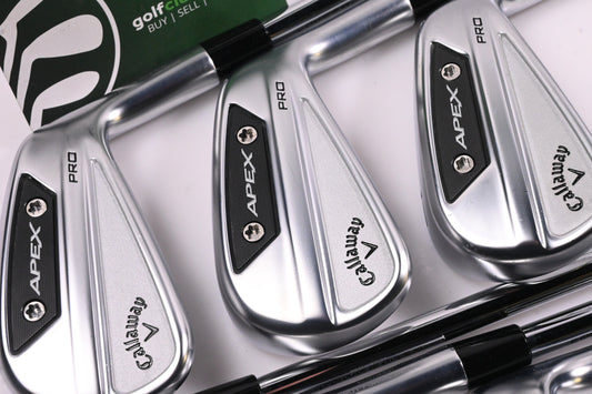 Callaway Apex Pro 24 Irons / 5-PW+GW / Stiff Flex Dynamic Gold Mid 115 S300