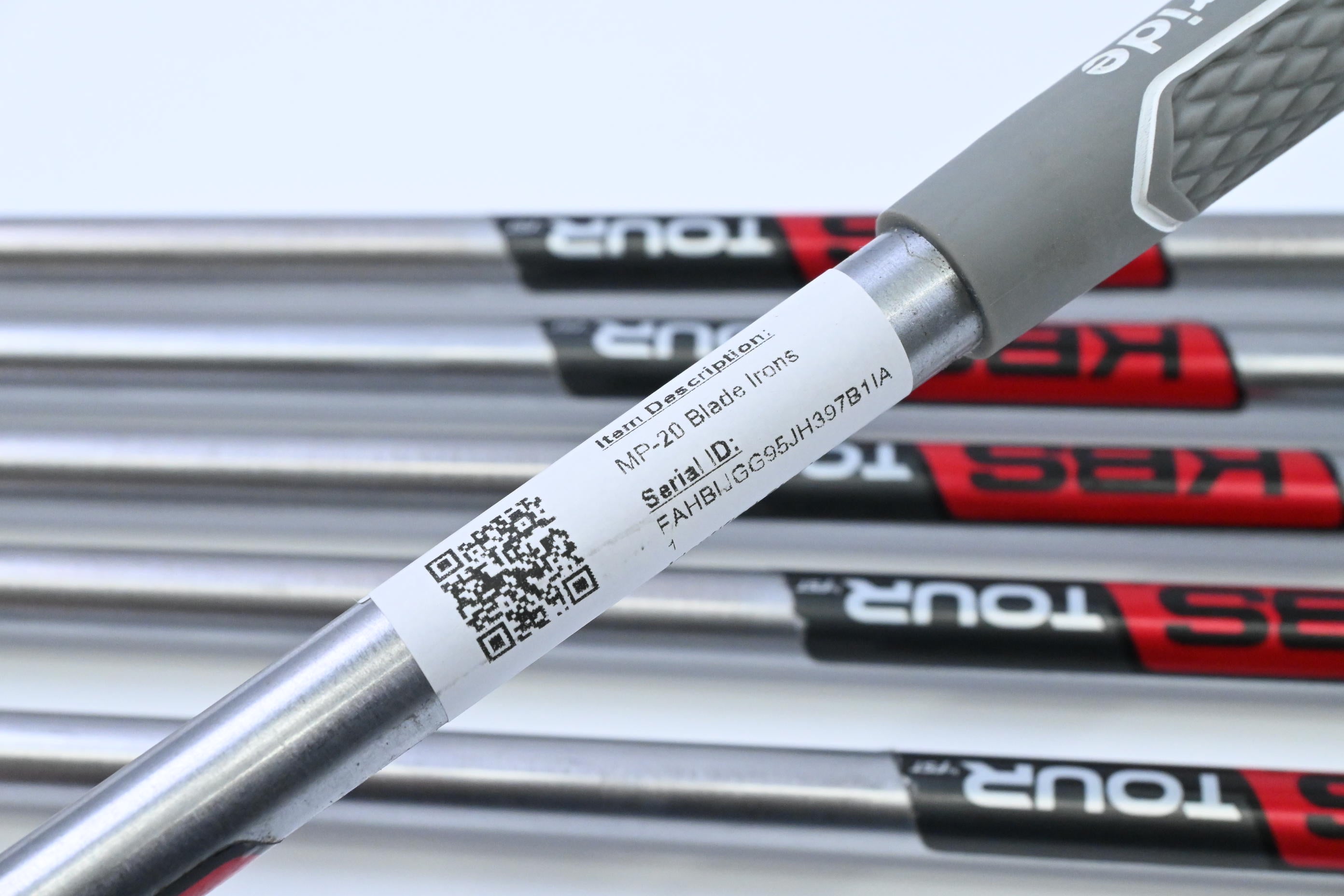 Mizuno MP-20 Blade Irons / 4- 9 / X-Flex KBS Tour C-Taper 130 Shafts