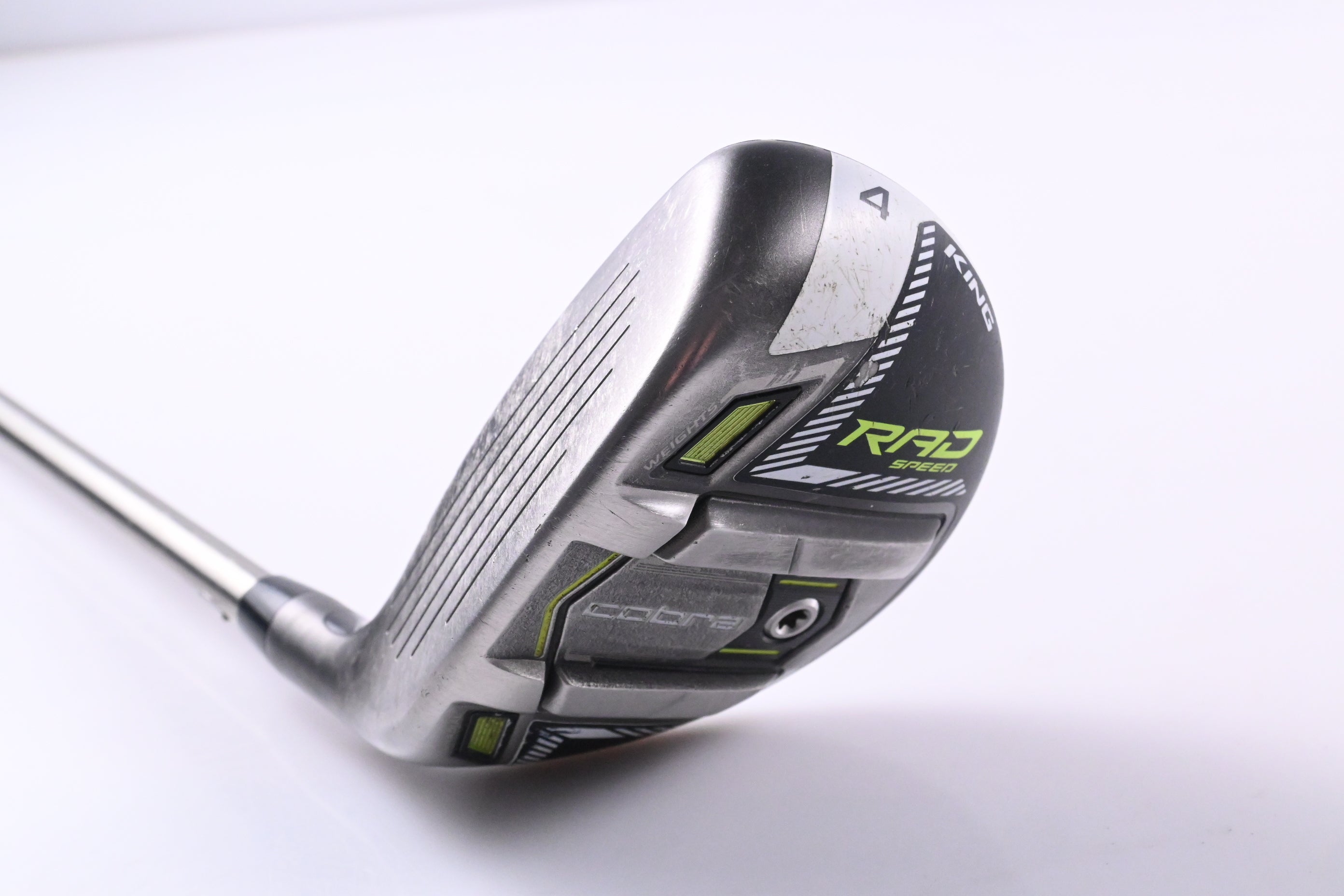 Cobra King Radspeed #4 Hybrid / 21 Degree / Regular Flex UST Recoil ESX Shaft