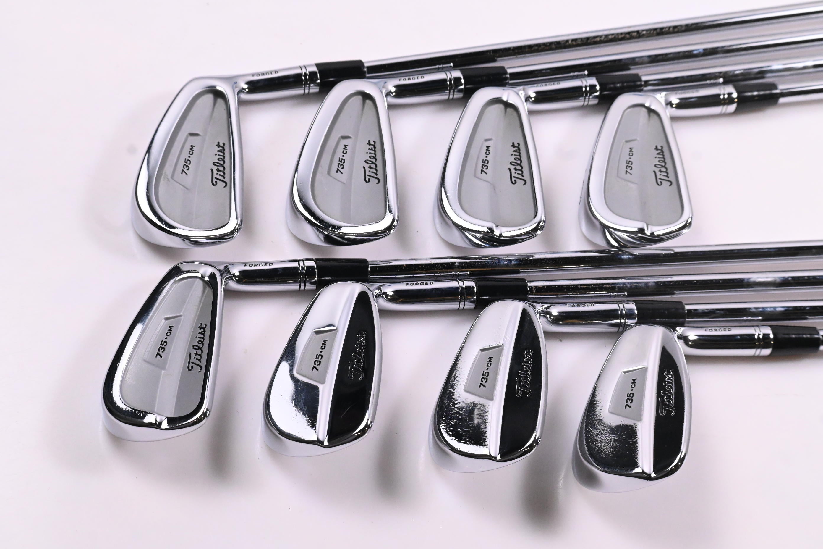 Titleist 735.CM Irons / 3-PW / Regular Flex N.S.Pro 970 Shafts