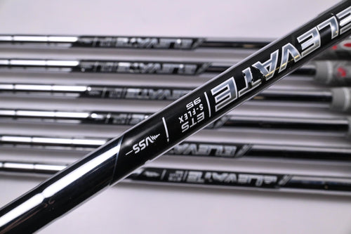 Taylormade Stealth Irons / 5-PW+GW / Stiff Flex Elevate ETS 95 Shafts