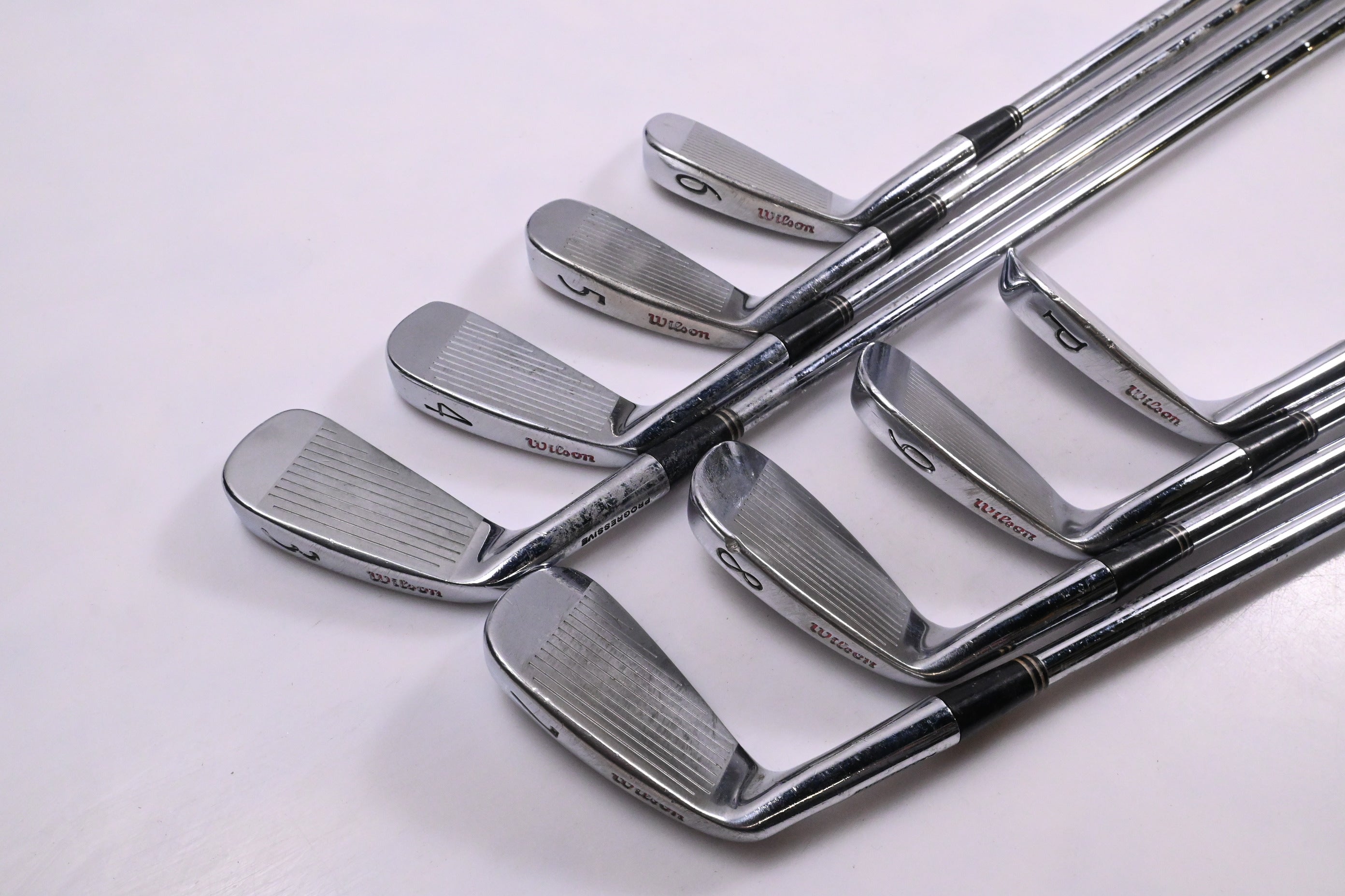 Wilson Staff Progressive 1989 Irons / 4-PW / Regular Flex Wilson Firestick