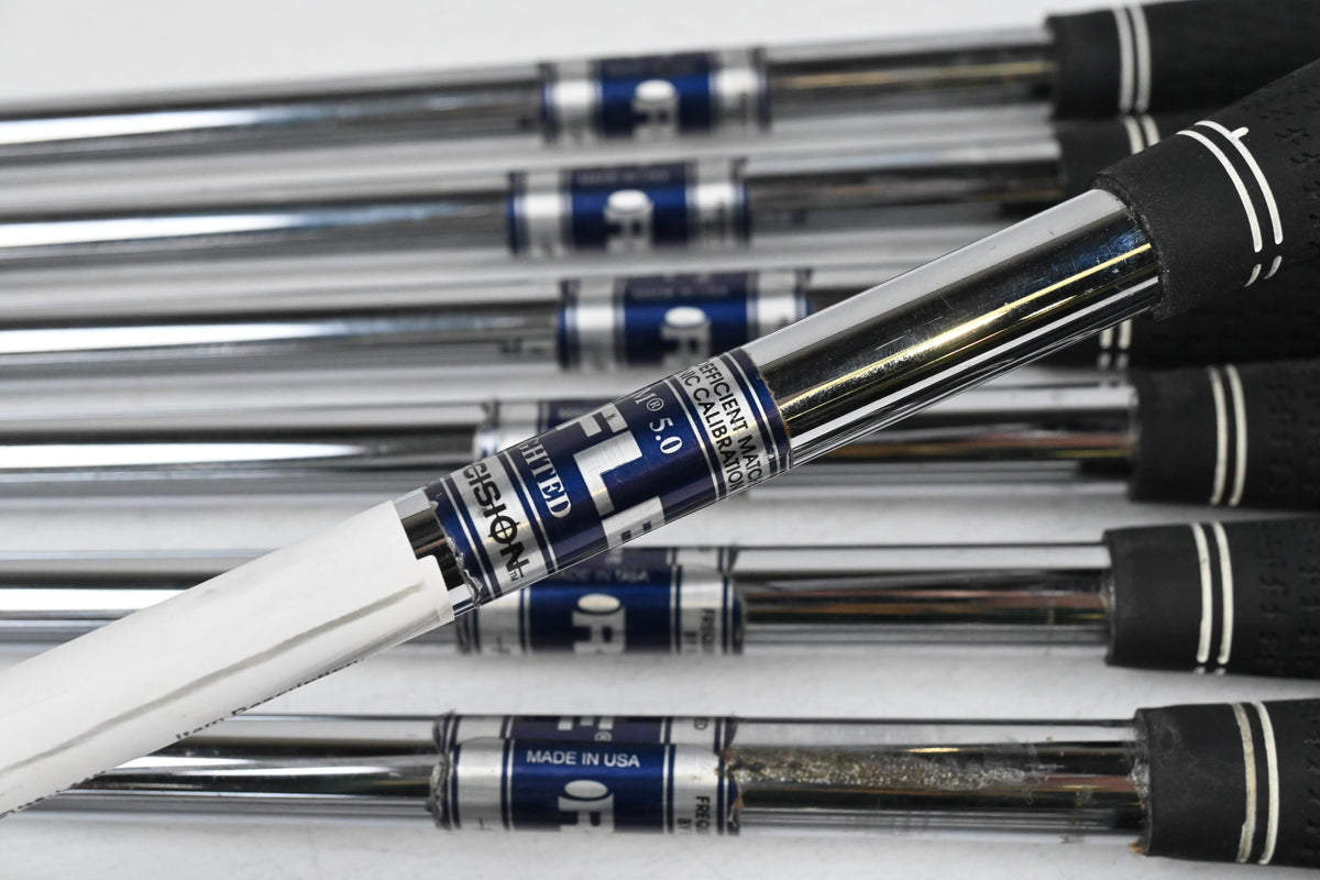 Taylormade RAC TP MB Irons / 3-PW / Regular Flex FCM Rifle Flighted Shafts