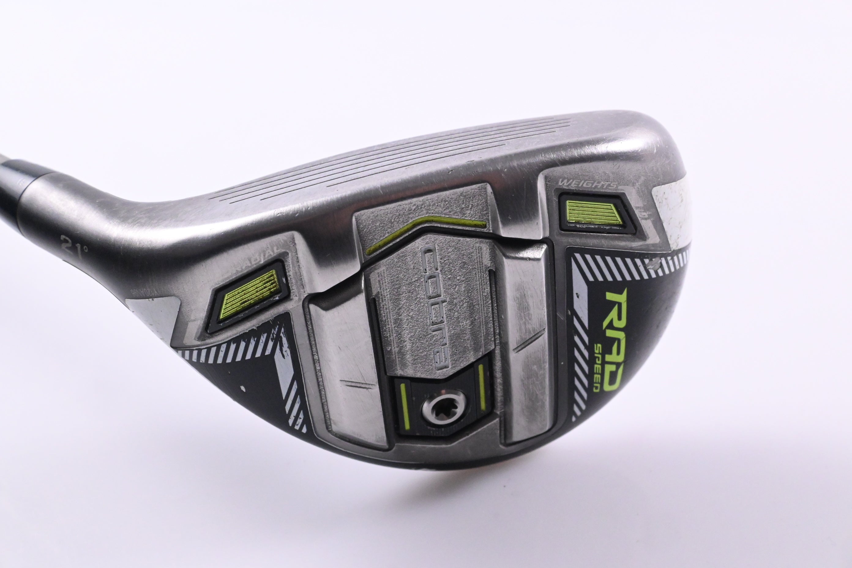 Cobra King Radspeed #4 Hybrid / 21 Degree / Regular Flex UST Recoil ESX Shaft