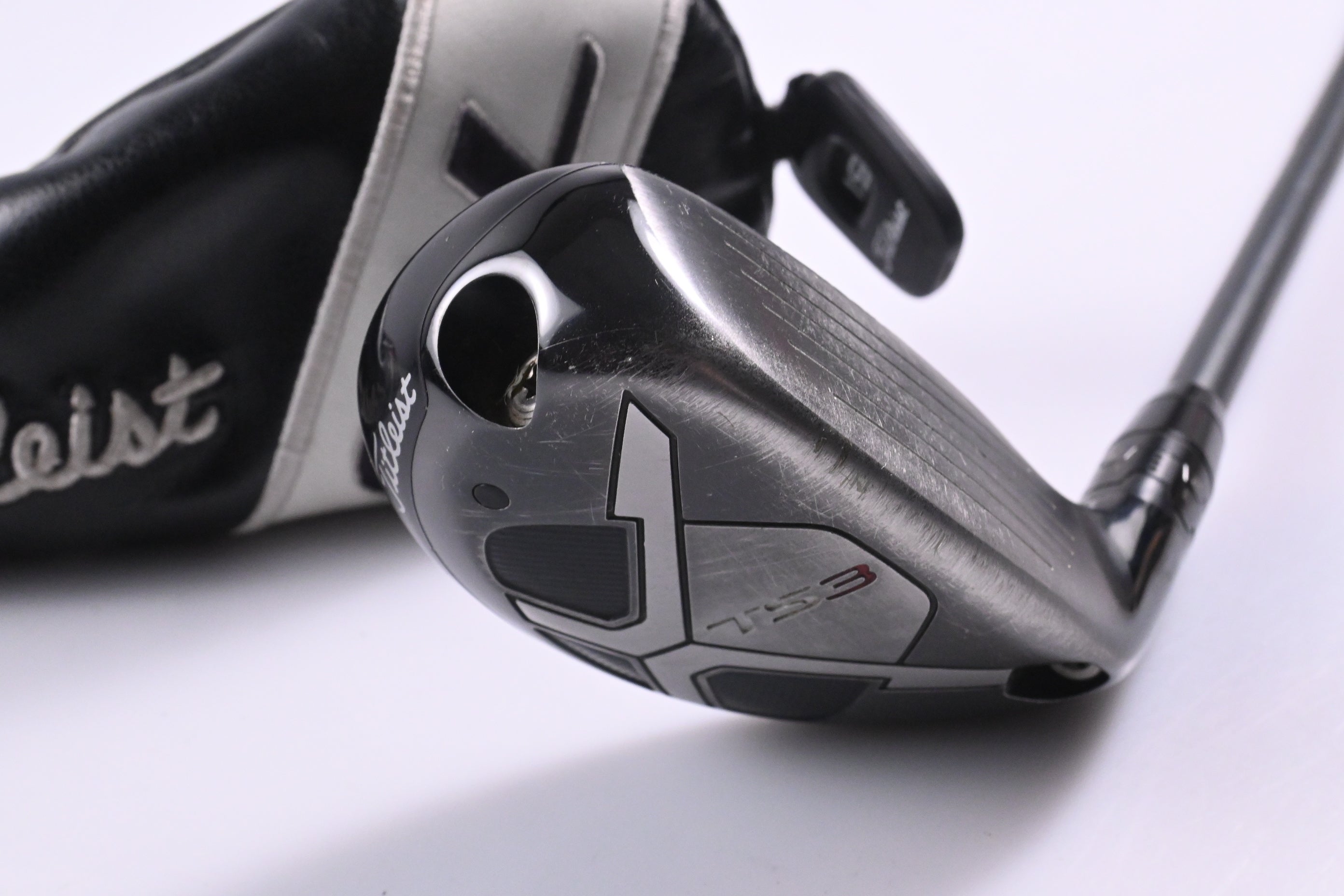 Titleist TS3 #3 Hybrid / 19 Degree / Stiff Flex HZRDUS Smoke Black 80 Shaft