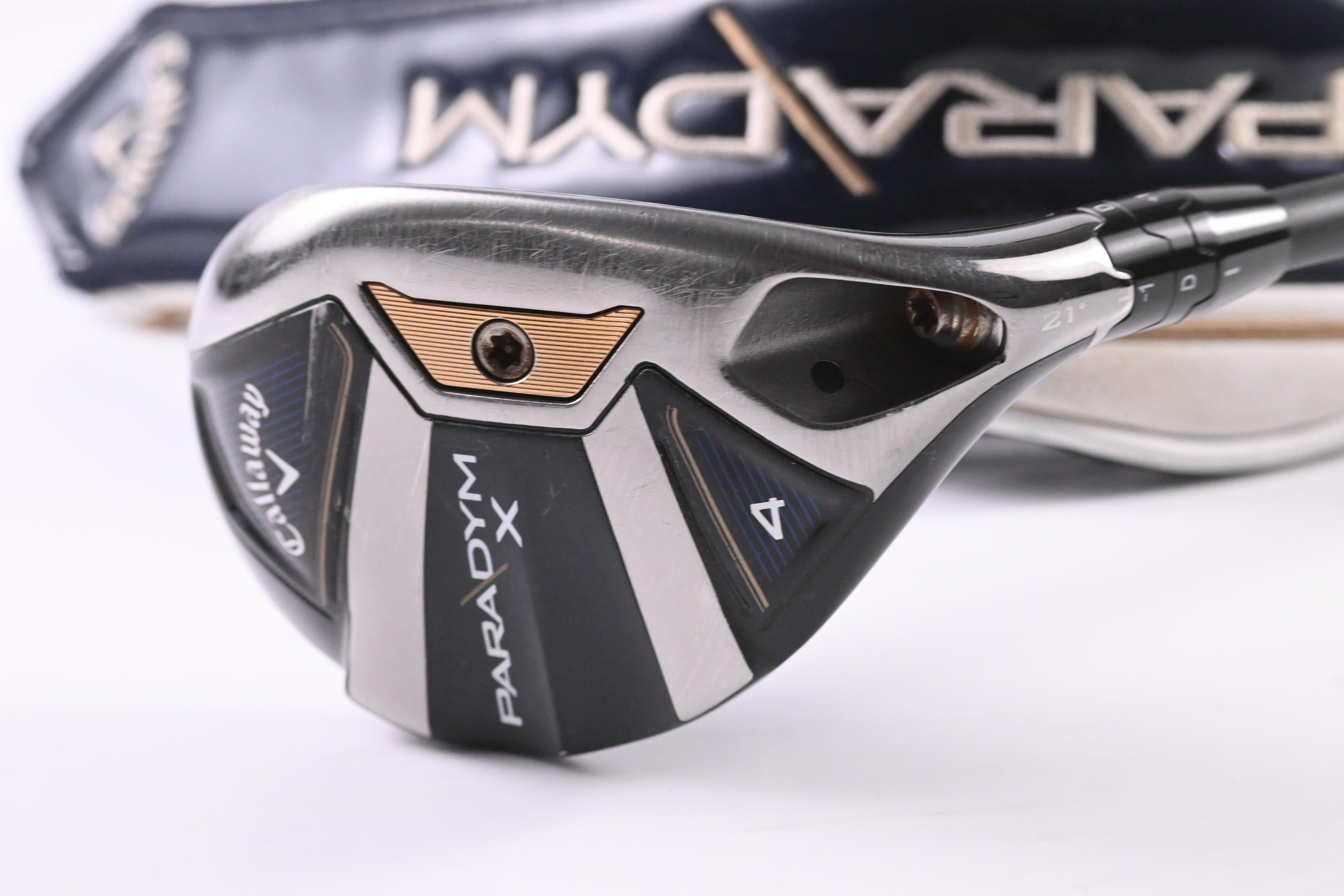 Callaway Paradym X #4 Hybrid / 21 Degree / Stiff Flex Project X Cypher 70 Shaft
