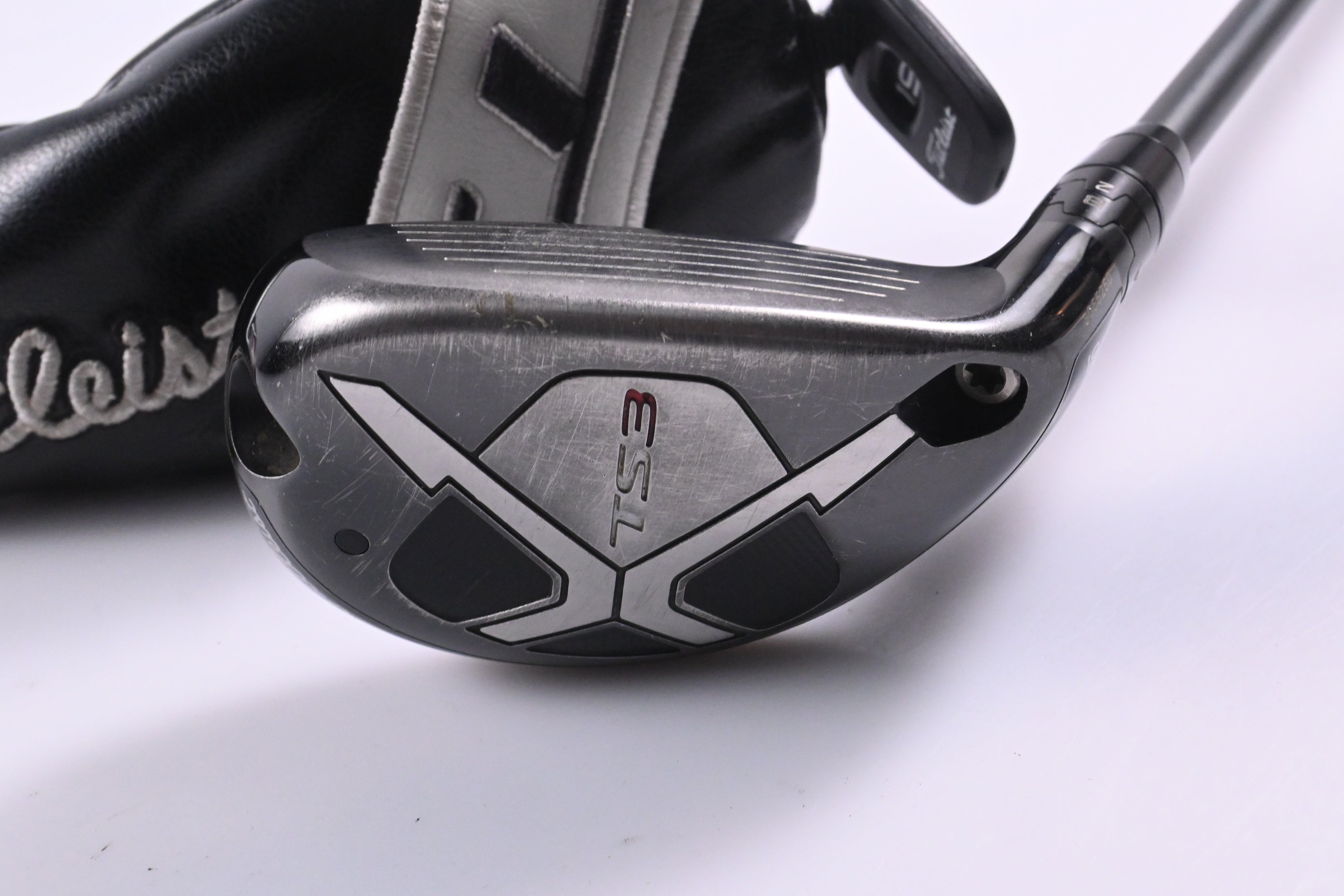 Titleist TS3 #3 Hybrid / 19 Degree / Stiff Flex HZRDUS Smoke Black 80 Shaft