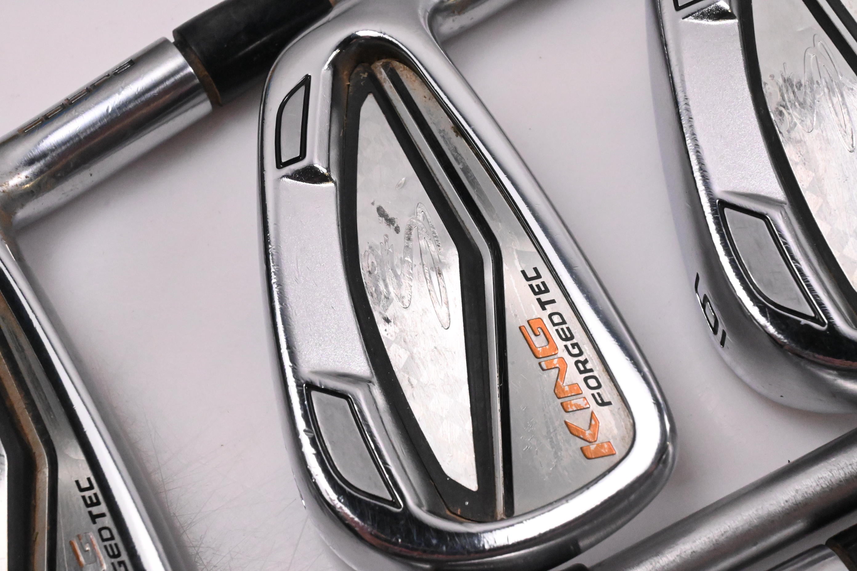 Cobra King Forged Tec Irons / 4-PW / Regular Flex KBS Tour C-Taper 105 Shaft