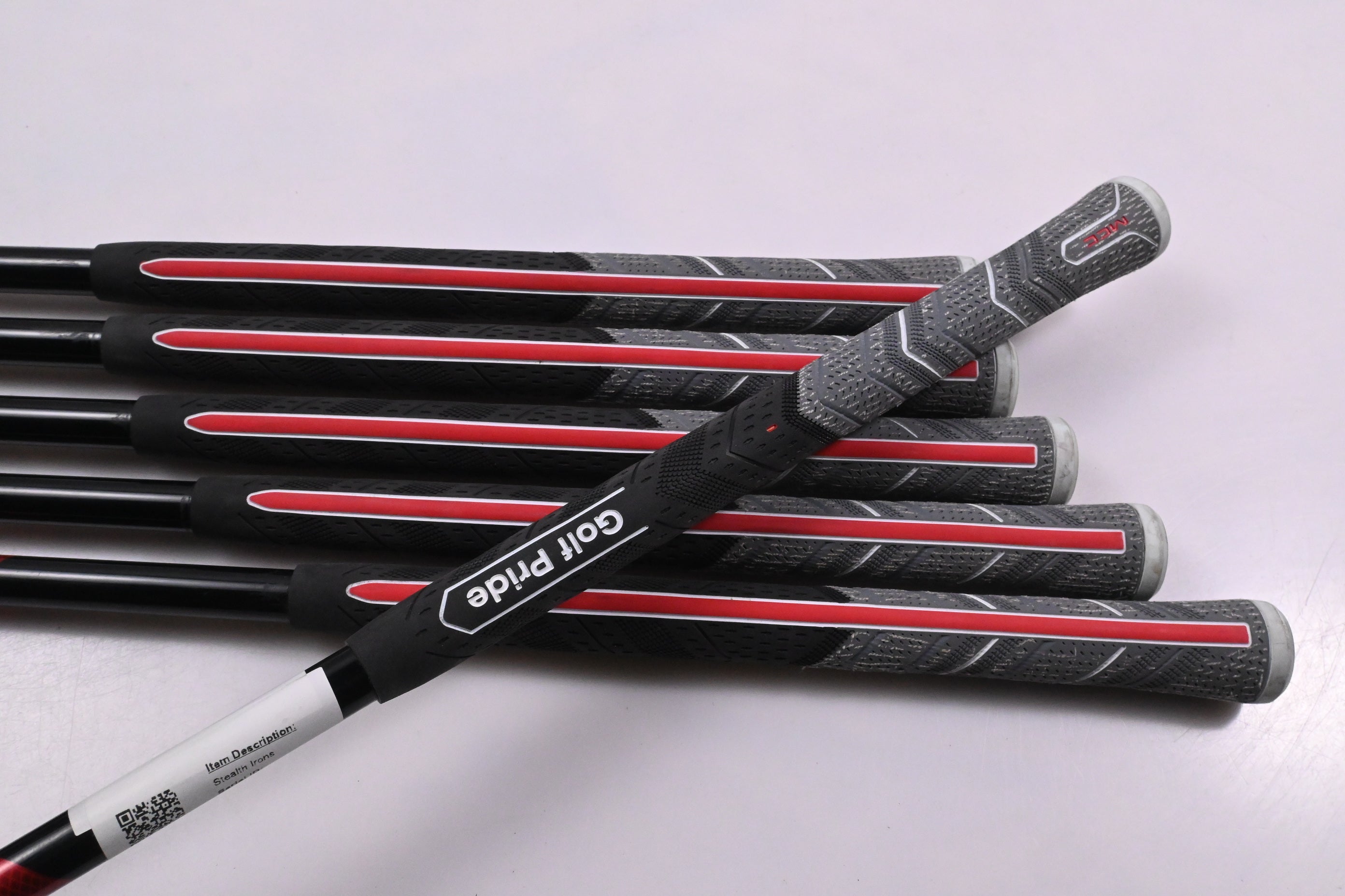 Taylormade Stealth Irons / 5-PW / Regular Flex Ventus Red 6 Shaft