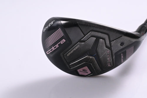 Ladies Cobra F-Max Airspeed #6 Hybrid / 29 Degree / Ladies Flex Air Speed 45