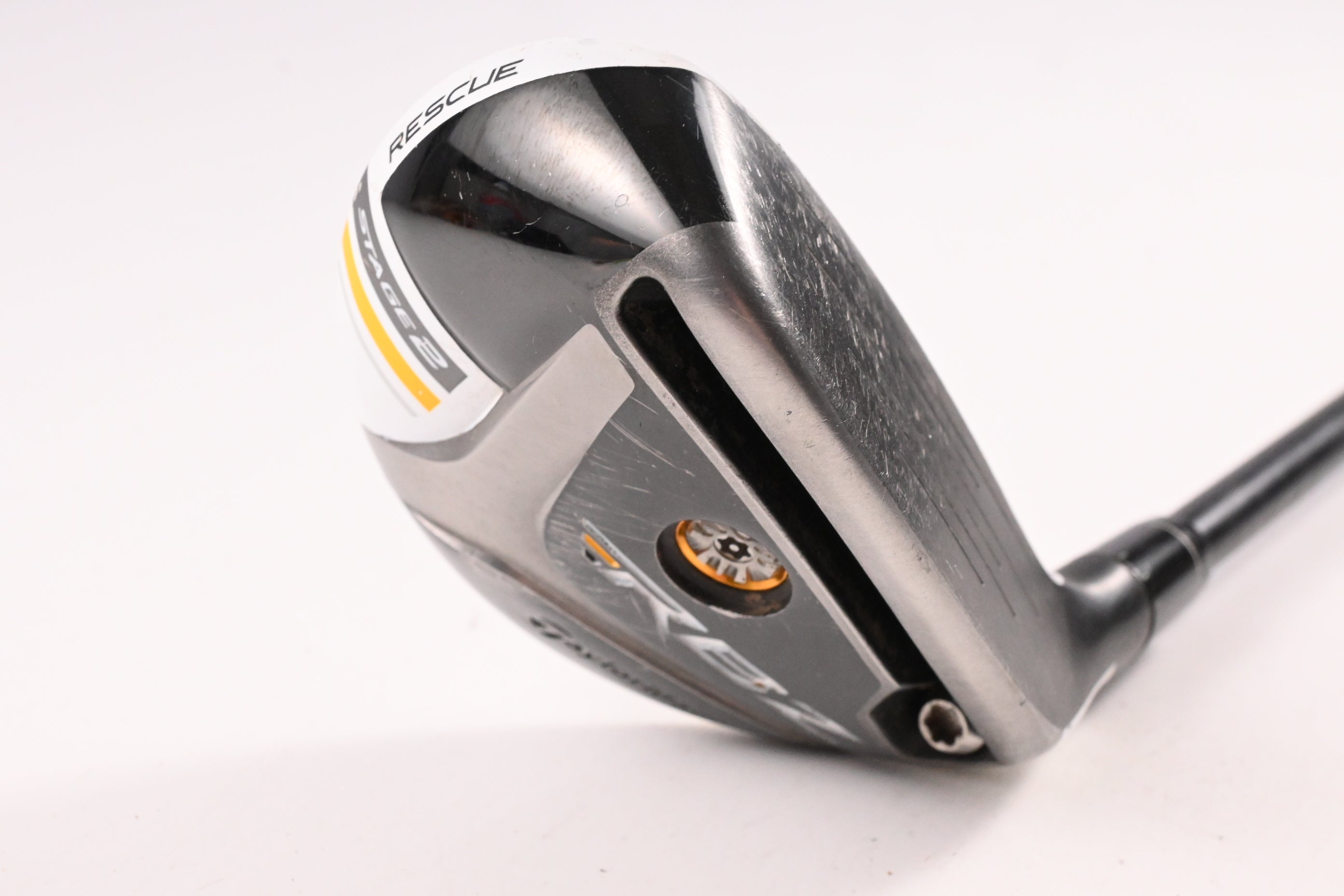 Taylormade RBZ Stage 2 #4 Hybrid / 21.5 Degree / Regular Flex Rocketfuel 80 Shaft