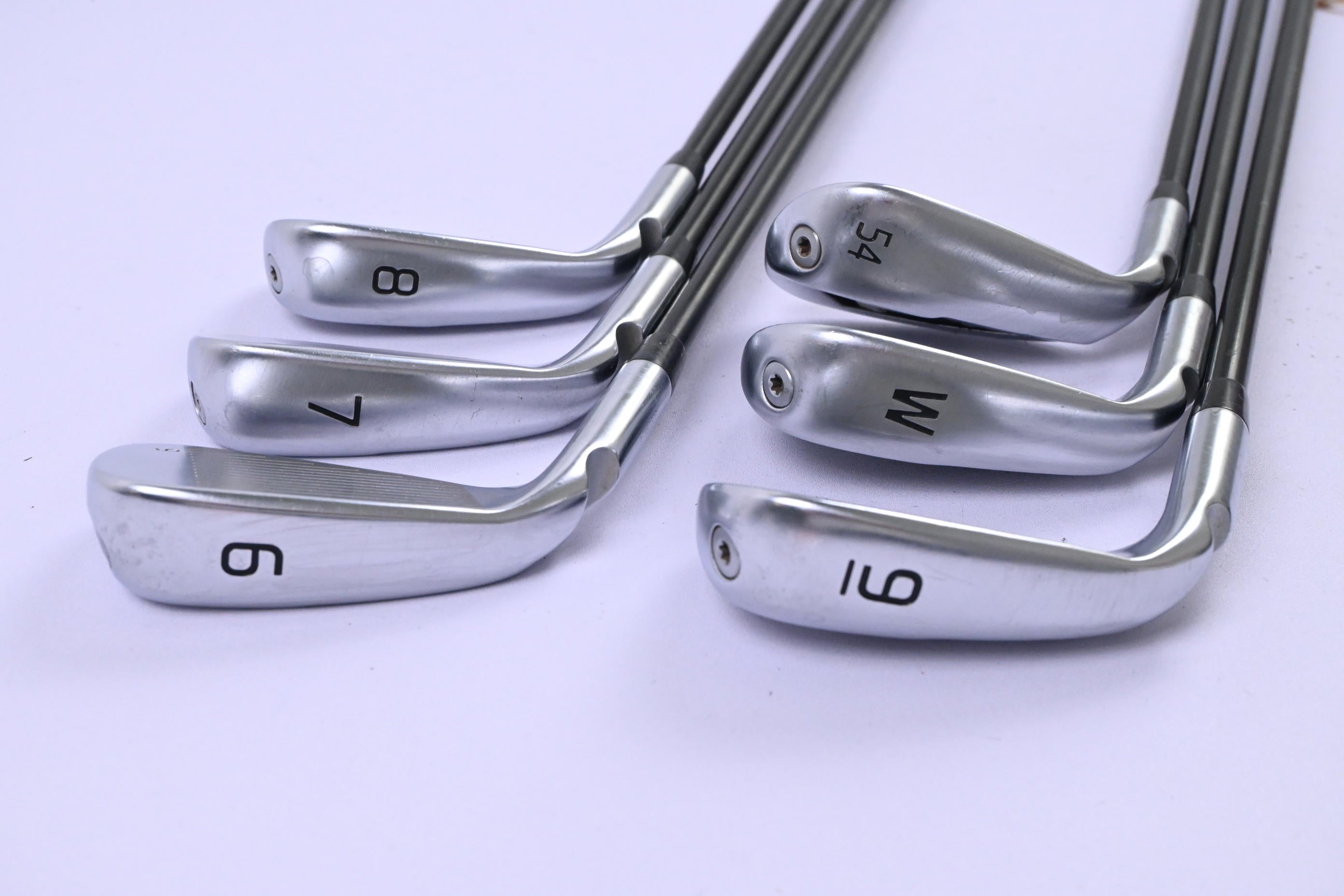 Ping G430 Irons / 6-PW+54* / Blue Dot / Regular Flex Ping Alta CB Black AWT