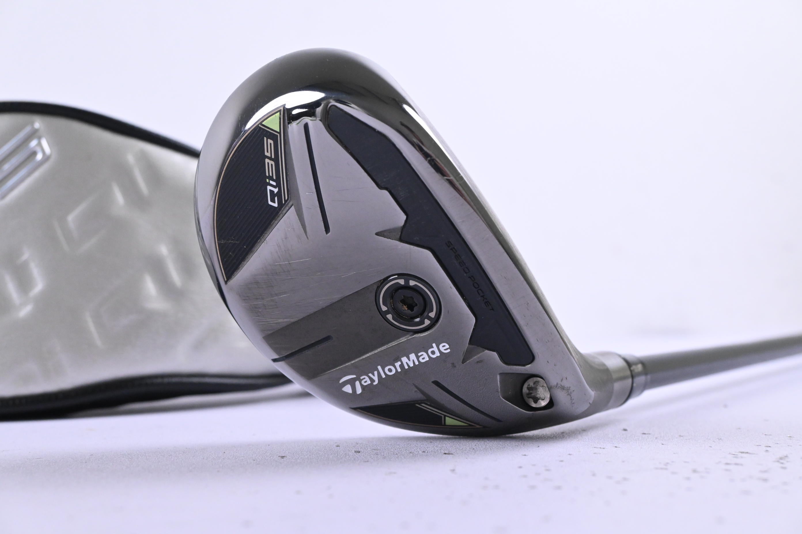 Taylormade Qi35 #4 Hybrid / 22 Degree / Stiff Flex Fujikura Ventus Blue 7 Shaft