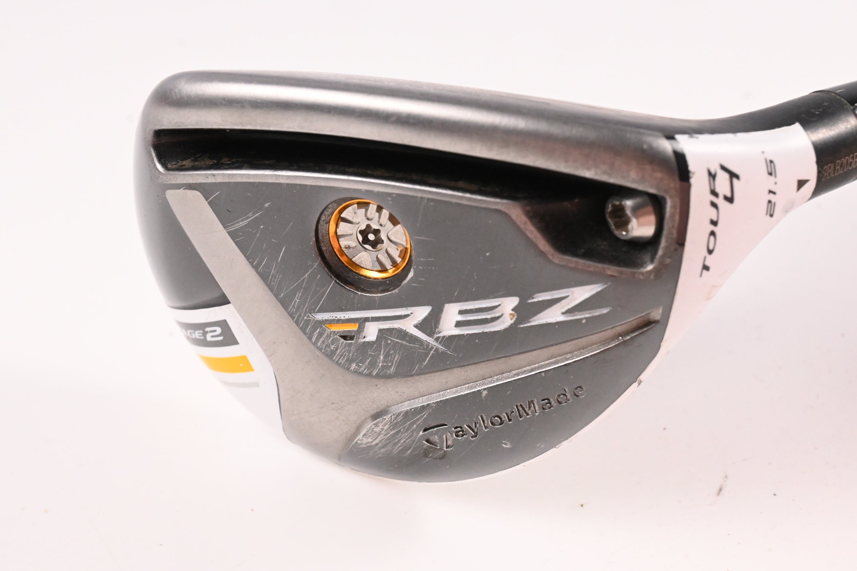 Taylormade RBZ Stage 2 #4 Hybrid / 21.5 Degree / Regular Flex Rocketfuel 80 Shaft