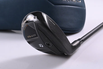 Taylormade Qi4D #3 Hybrid / 19 Degree / Stiff Flex KBS Reax 75 Shaft