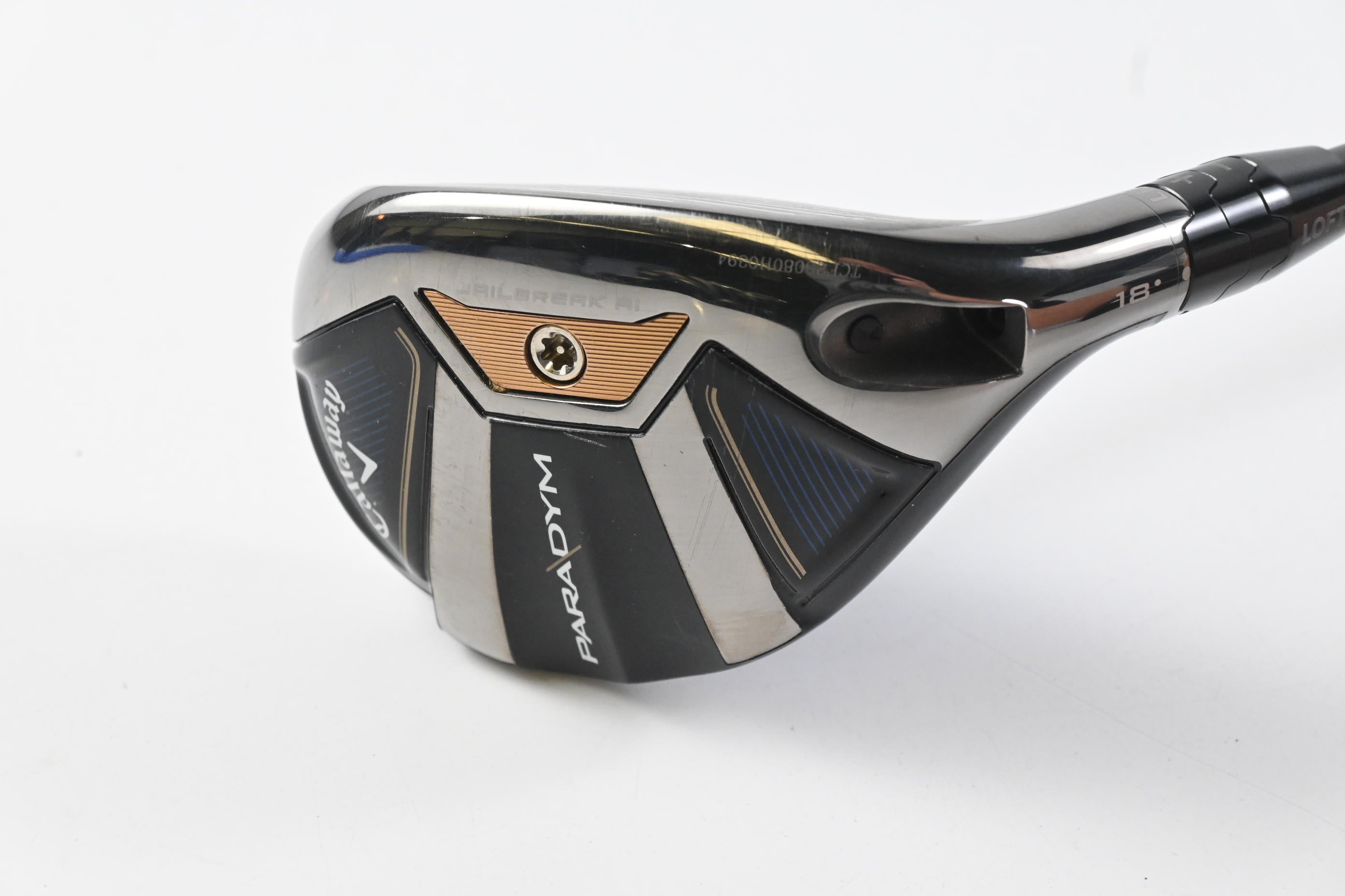 Callaway Paradym #3 Hybrid / 18 Degree / Stiff Flex Tensei AV White 85 Shaft