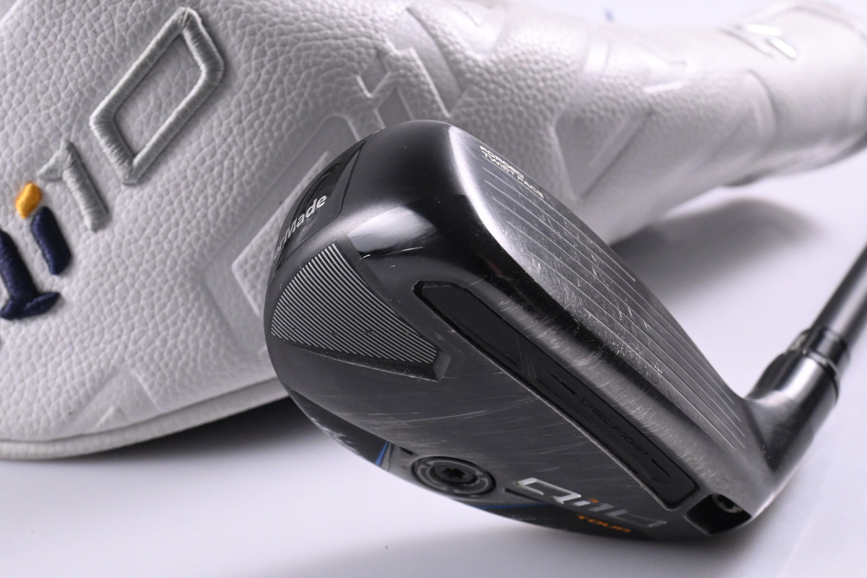 Taylormade Qi10 Tour #3 Hybrid / 19.5 Degree / Stiff Flex KBS Reax 75 Shaft