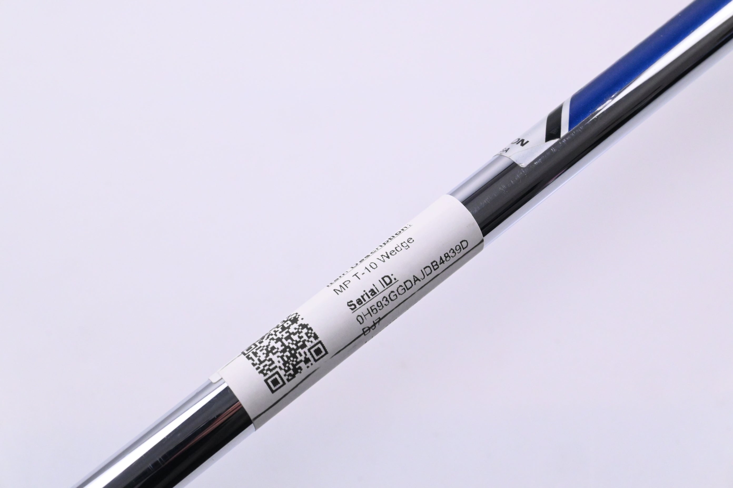 Mizuno MP T-10 Lob Wedge / 58 Degree / Stiff Flex Project X Shaft