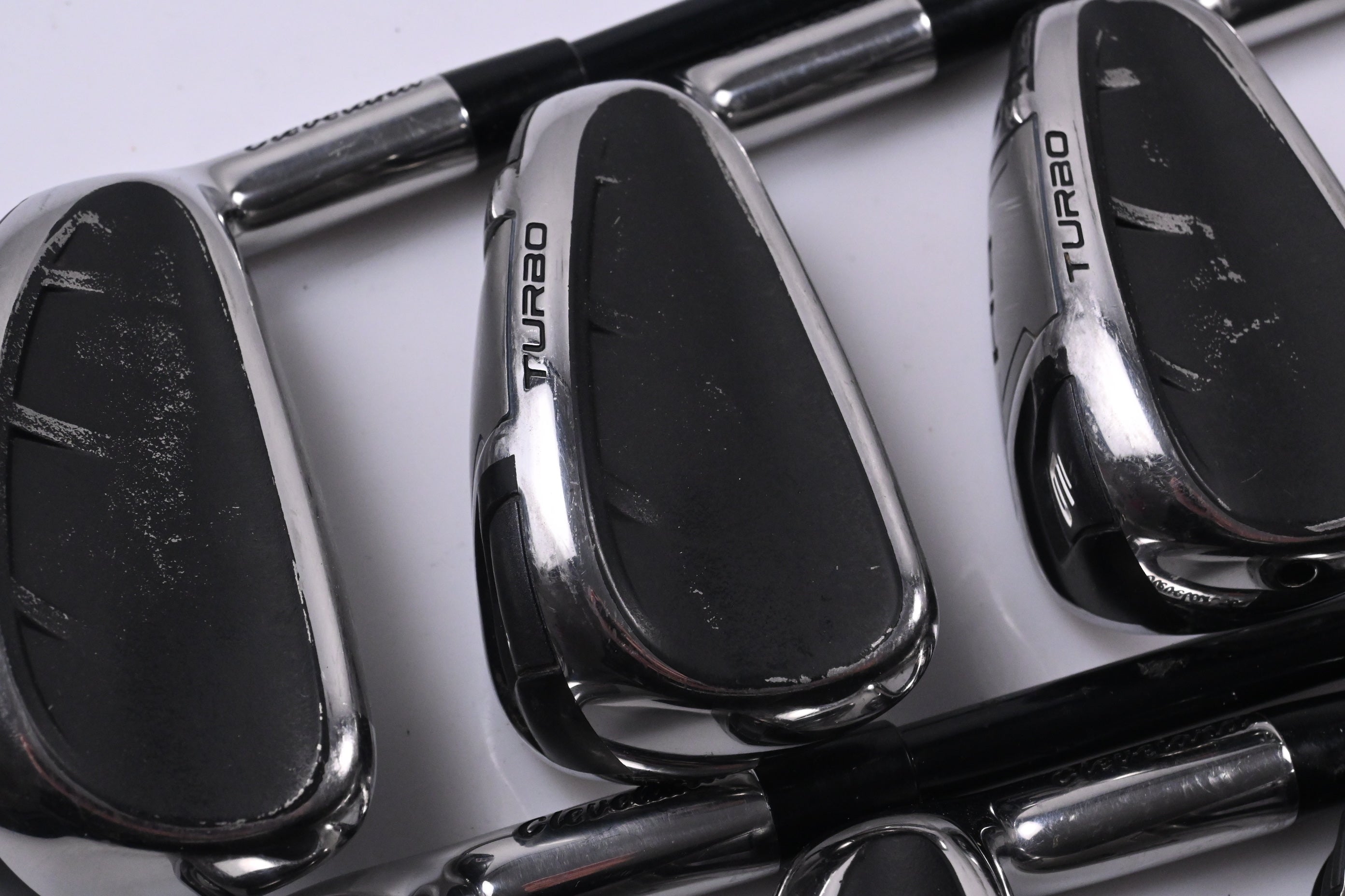 Ladies Cleveland Launcher HB Turbo Irons / 5-PW+GW / Ladies Flex Miyasaki 4 Shafts