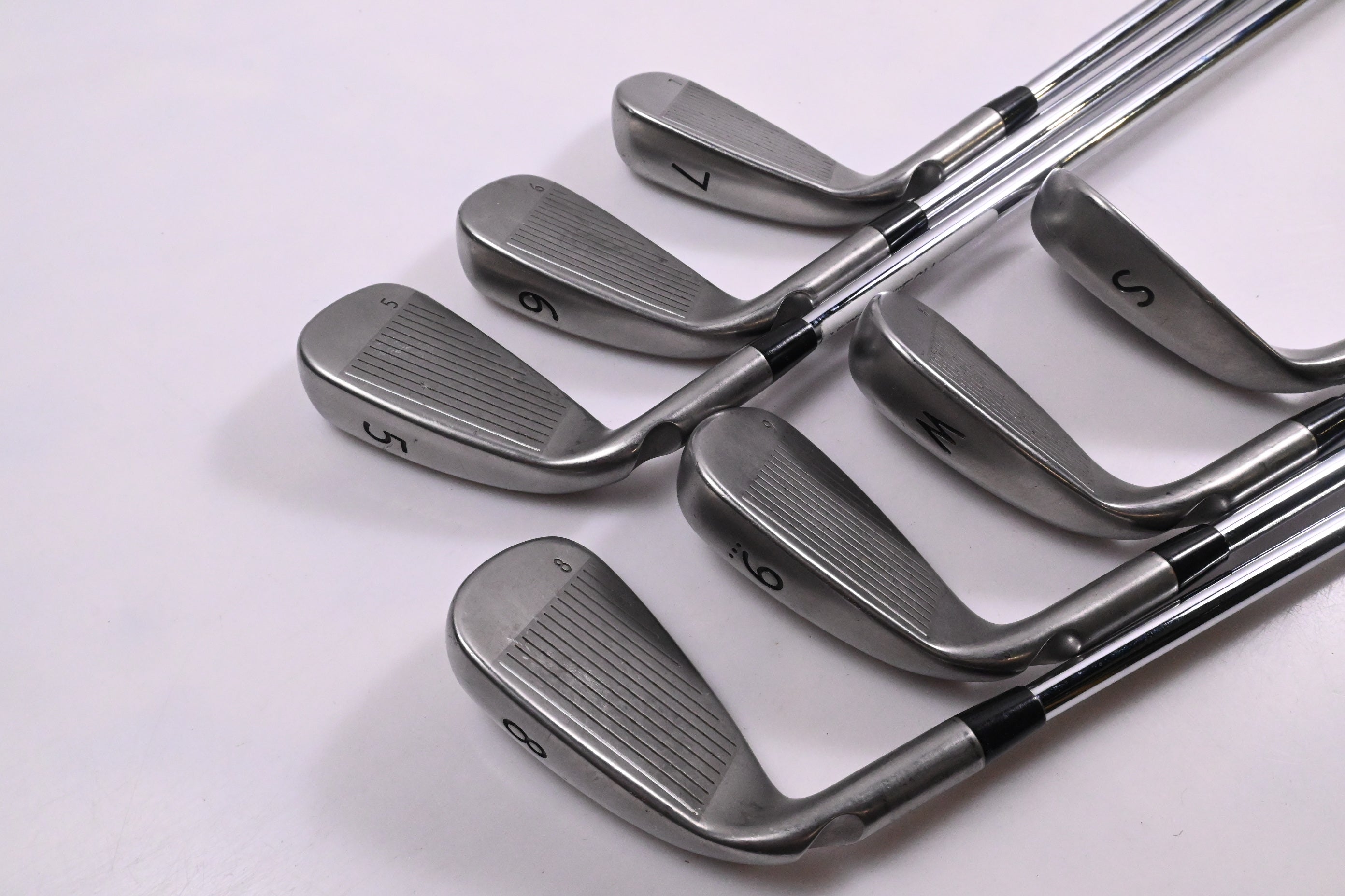 Ping G Series Irons / 5-PW+SW / Blue Dot / Regular Flex Ping AWT 2.0 Shafts