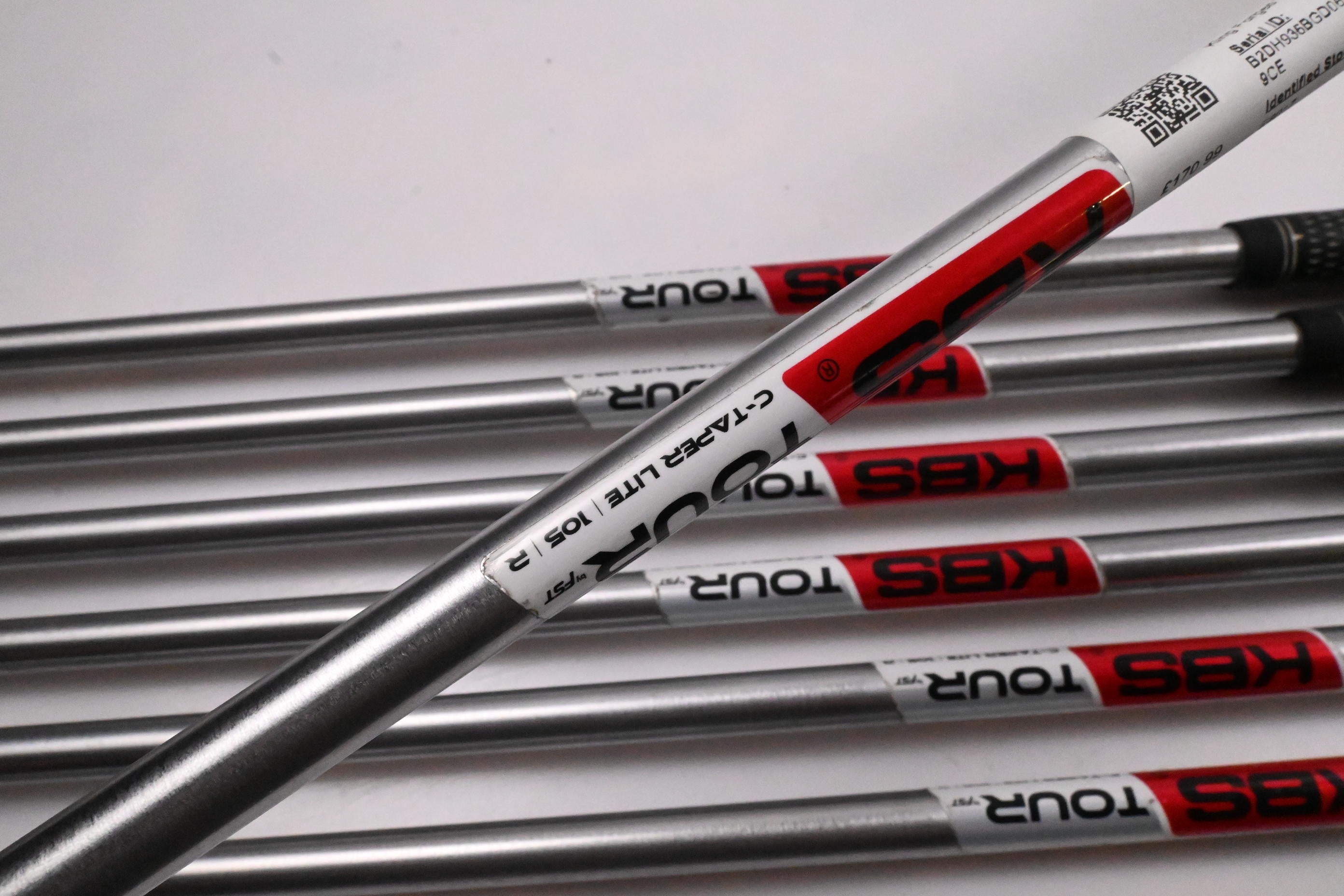 Cobra King Forged Tec Irons / 4-PW / Regular Flex KBS Tour C-Taper 105 Shaft