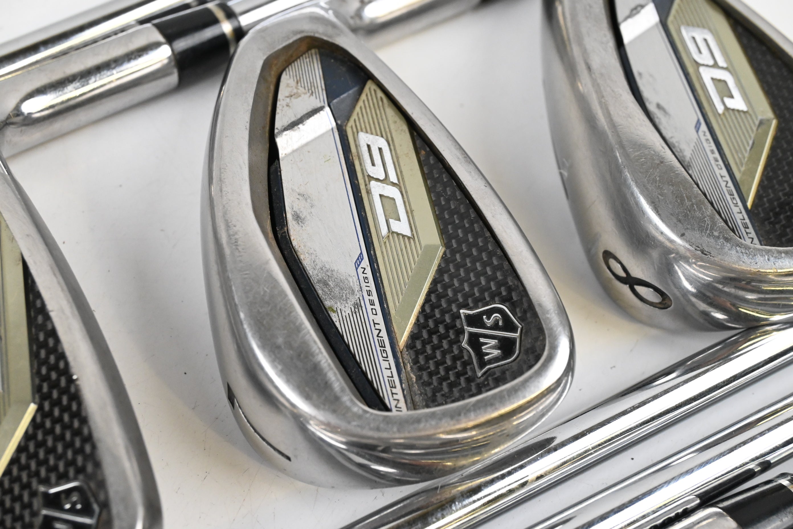 Wilson D9 Irons / 5-PW+GW+SW / Senior Flex KBS MAX Ultralite Shafts