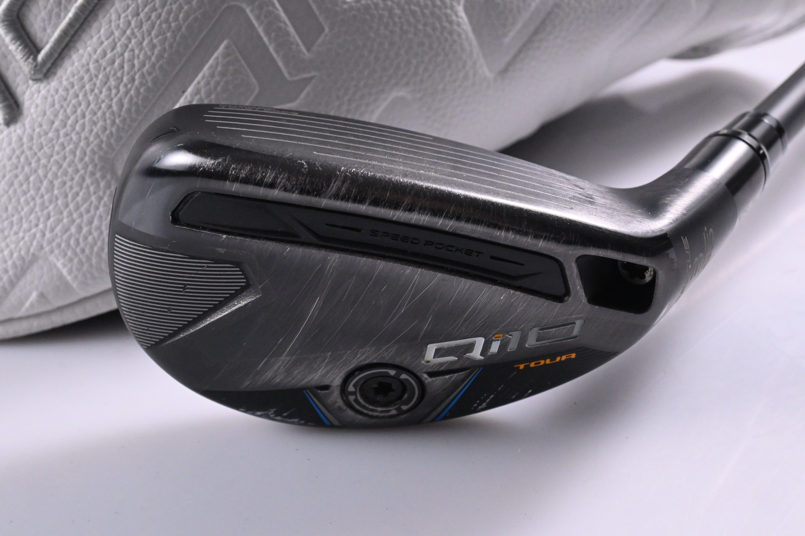 Taylormade Qi10 Tour #3 Hybrid / 19.5 Degree / Stiff Flex KBS Reax 75 Shaft