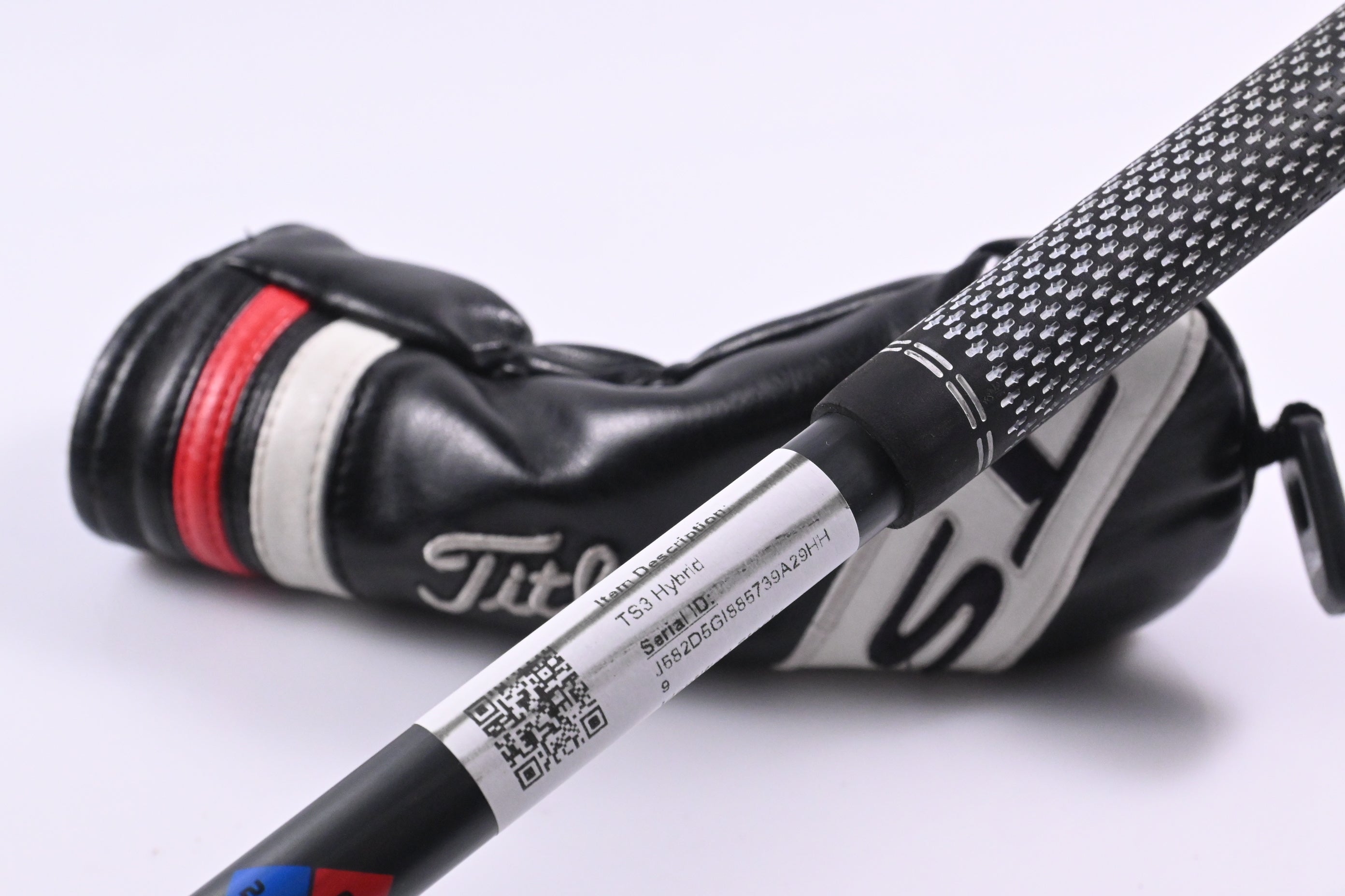 Titleist TS3 #3 Hybrid / 19 Degree / Stiff Flex HZRDUS Smoke Black 80 Shaft