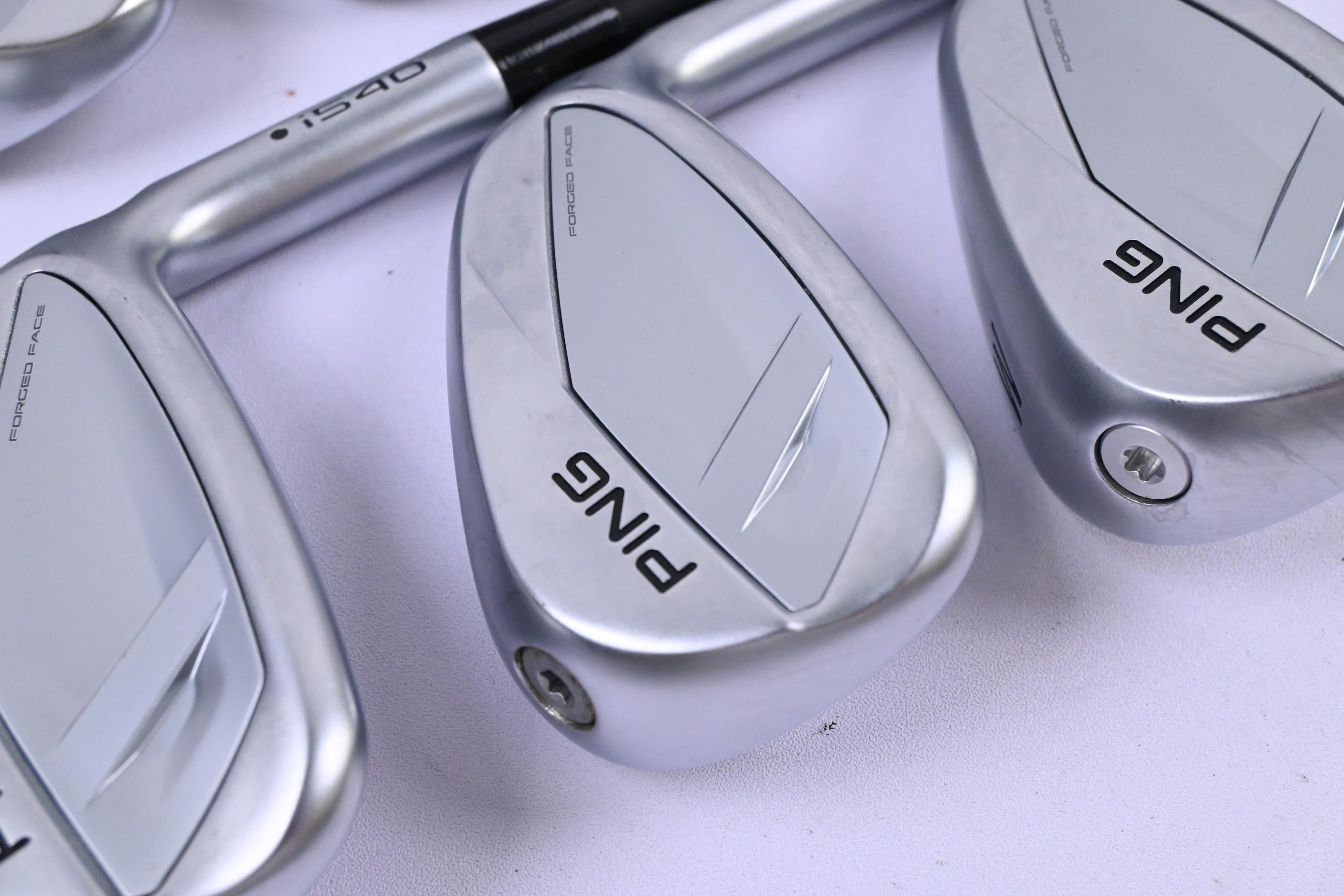 Ping i540 Irons / 5-PW / Black Dot / Stiff Flex Ping Alta CB Blue AWT
