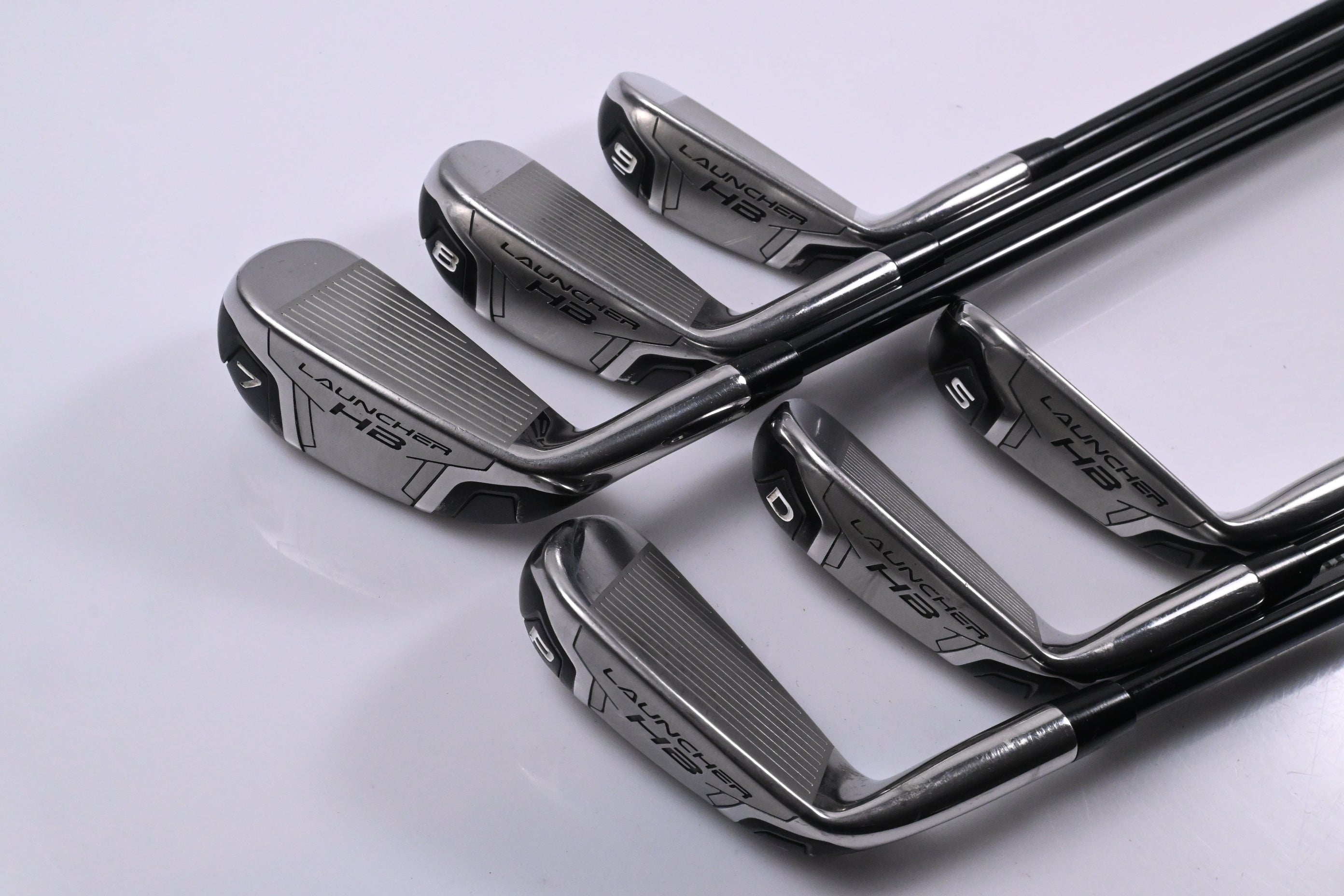 Ladies Cleveland Launcher HB Turbo Irons / 5-PW+GW / Ladies Flex Miyasaki 4 Shafts