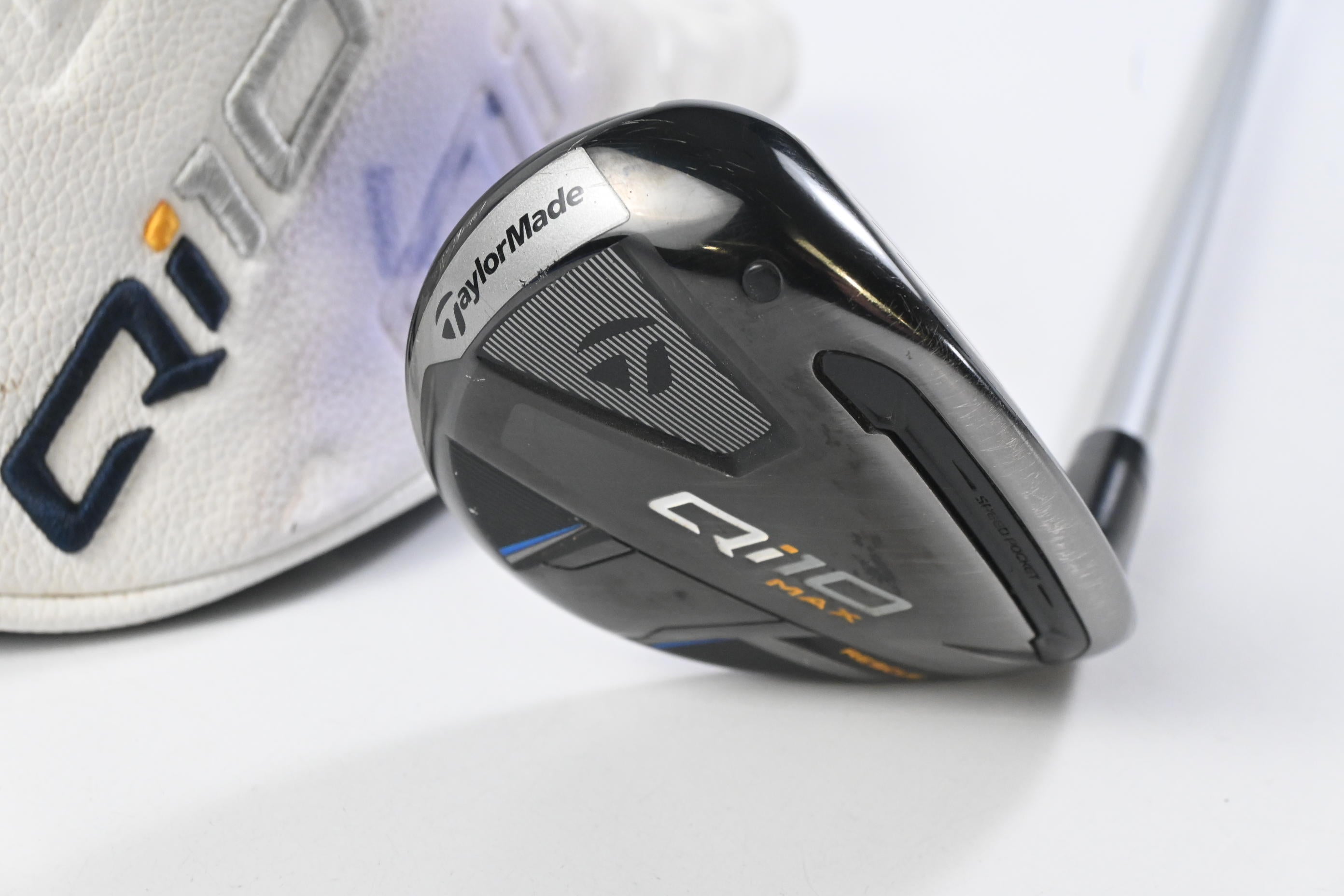 Ladies Taylormade Qi10 Max #5 Hybrid / 27 Degree / Ladies Flex Speeder NX TCS 40
