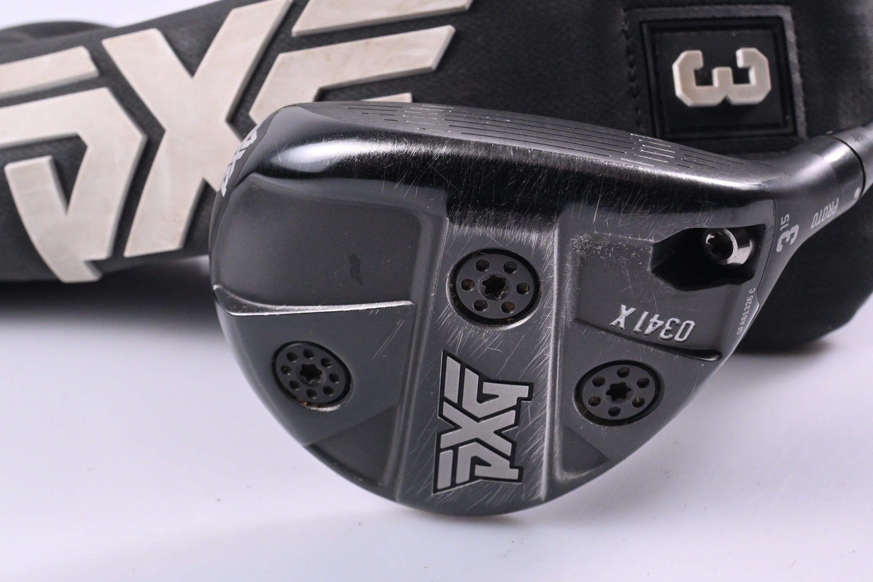 PXG 0341 X Gen4 Proto #3 Wood / 15 Degree / Stiff Flex HZRDUS Smoke Yellow 70