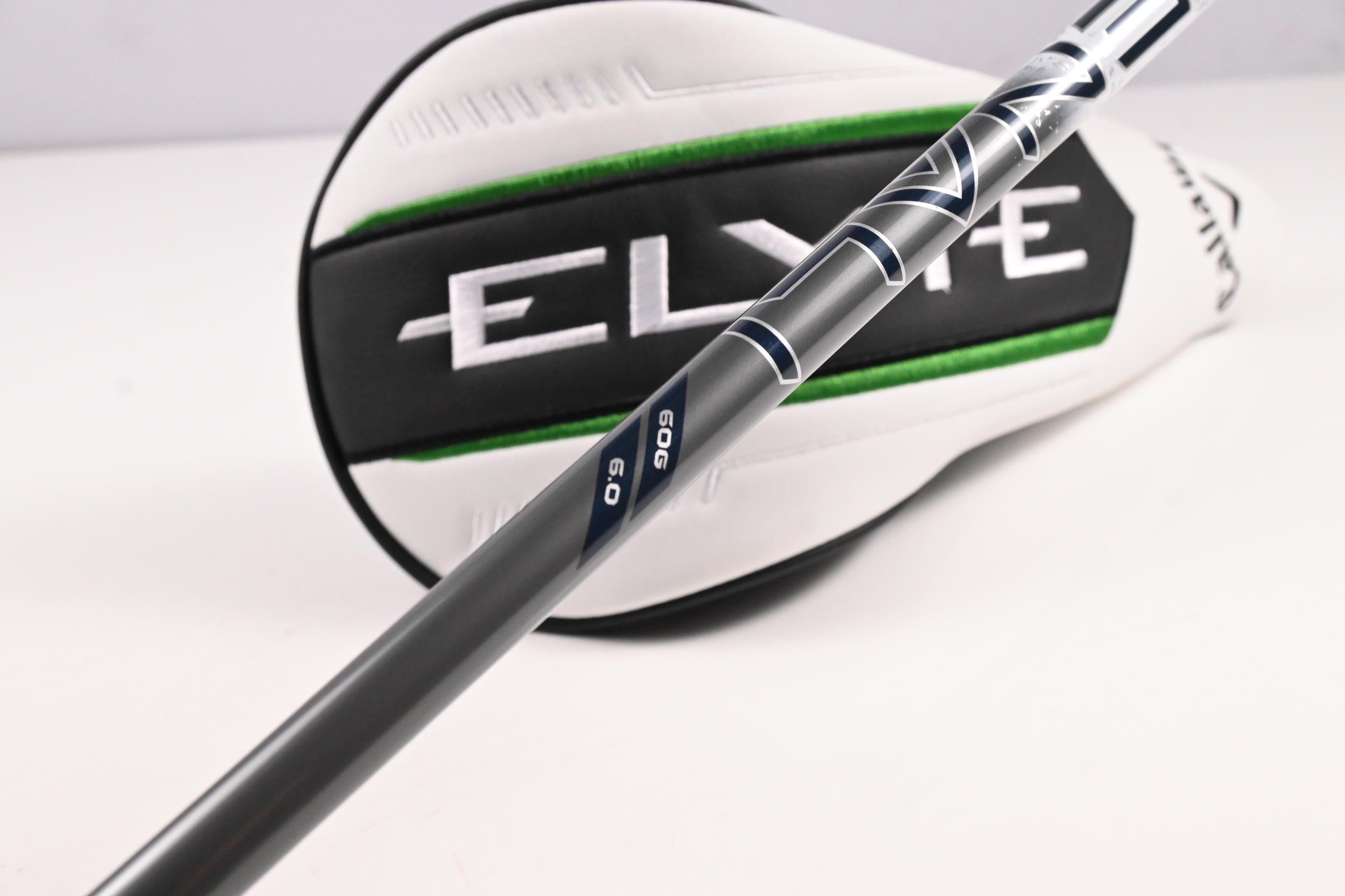Left Hand Callaway Elyte X Driver / 12 Degree / Stiff Flex Denali Charcoal 60