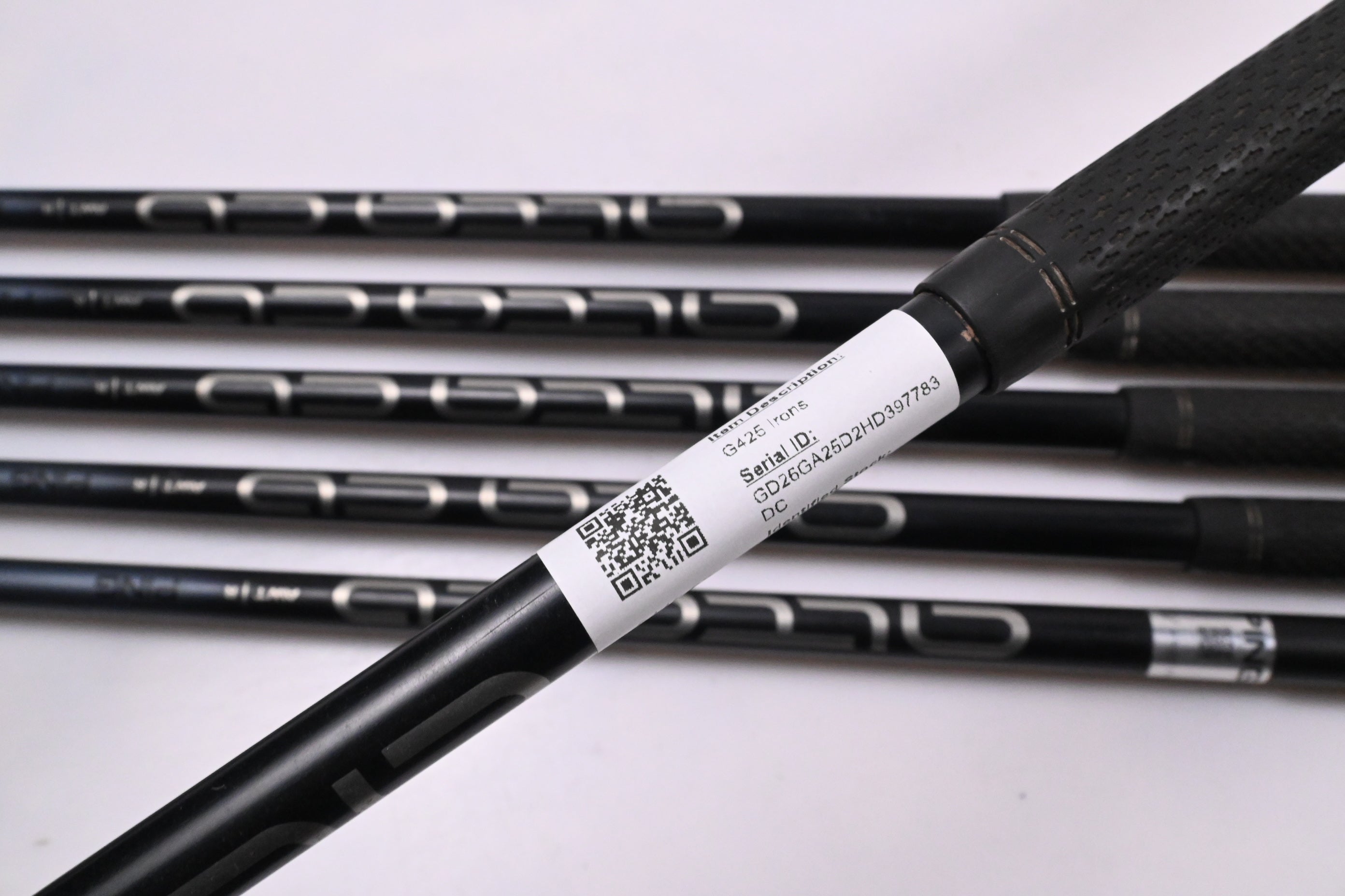 Ping G425 Irons / 5-PW / Black Dot / Regular Flex Ping Alta CB Slate Shafts