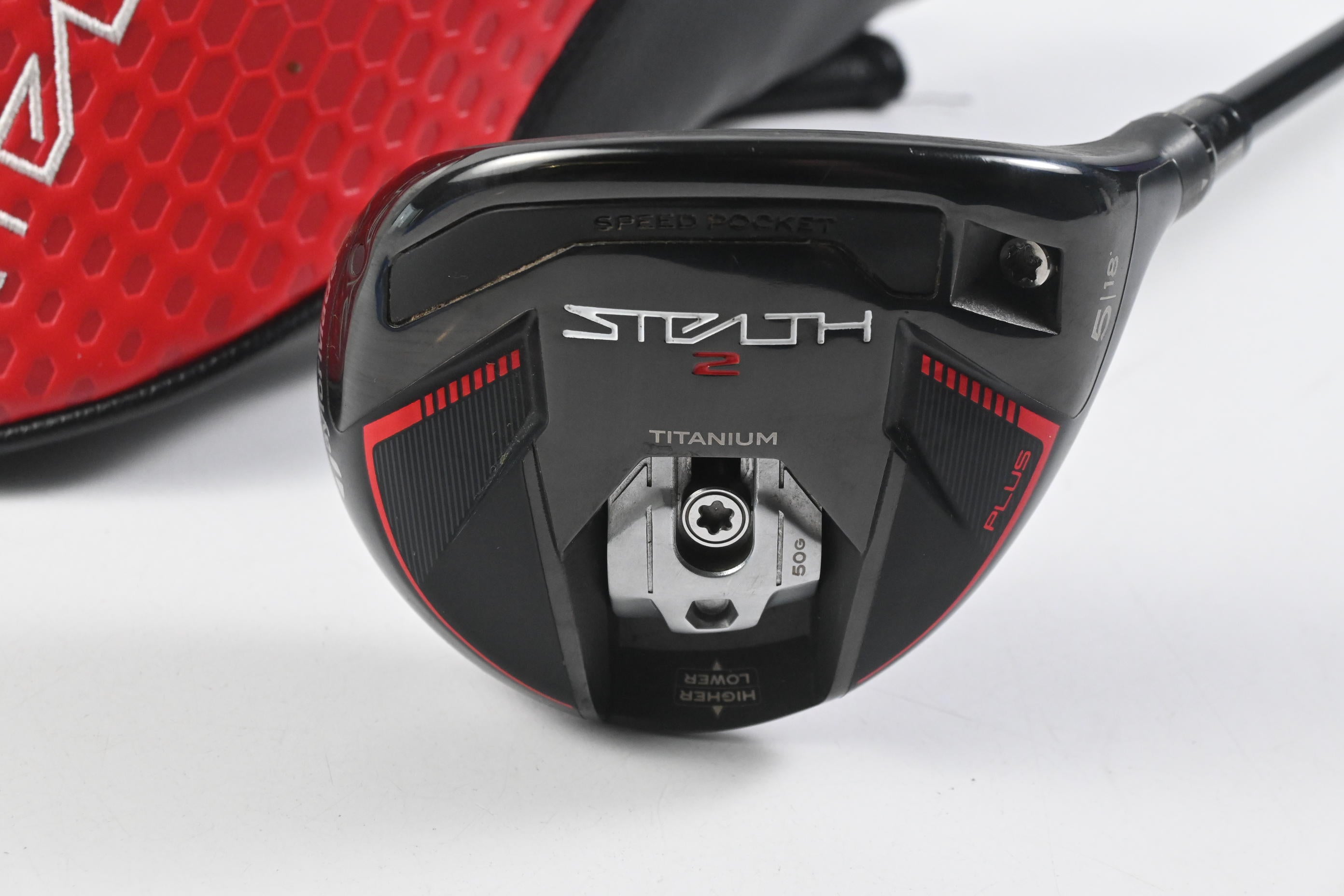Taylormade Stealth 2 Plus #5 Wood / 18 Degree / Regular Flex Kai'li Red 65 Shaft