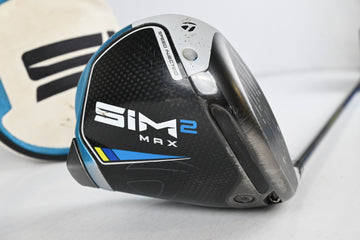 Taylormade SIM2 Max Driver / 9 degree / Regular Flex Diamana T+ 60 Shaft