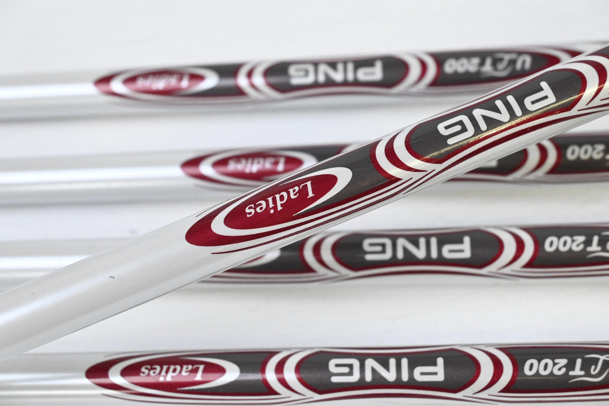 Ladies Ping Faith Hybrid Combo Irons / 7-PW+SW / Black Dot / Ladies Flex Ping ULT