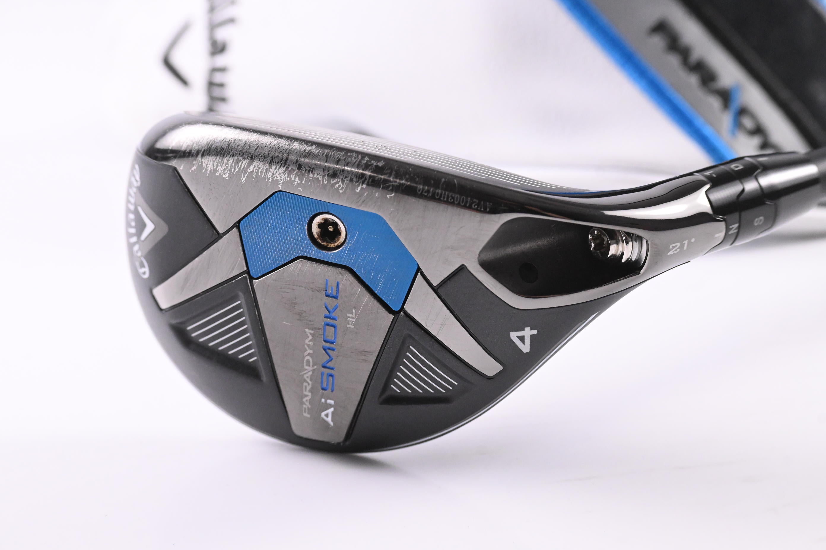 Callaway Paradym Ai Smoke #4 Hybrid / 21 Degree / Regular Flex Cypher 60 Shaft