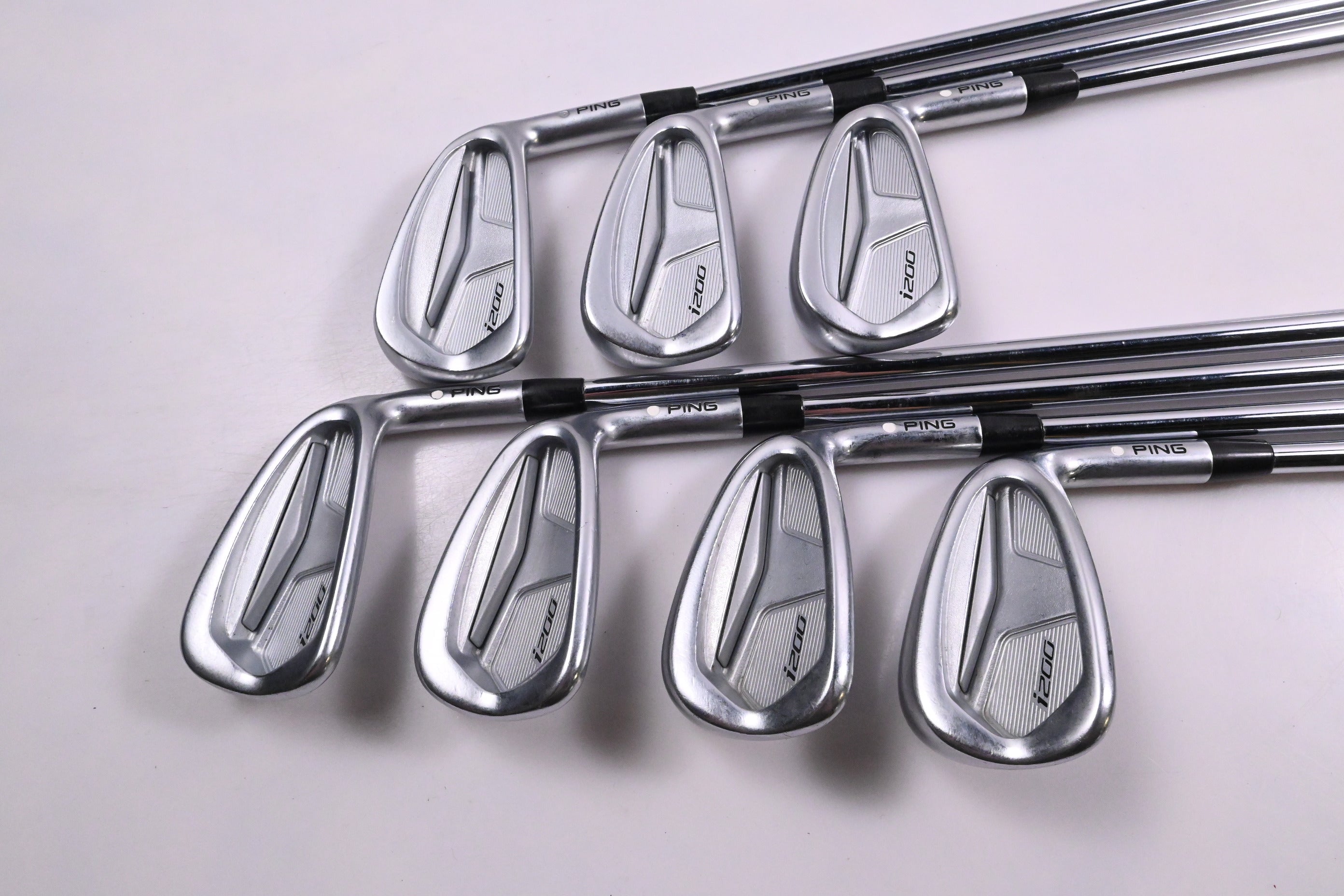 Ping i200 Irons / 4-PW / White Dot / Regular Flex Project X Shafts