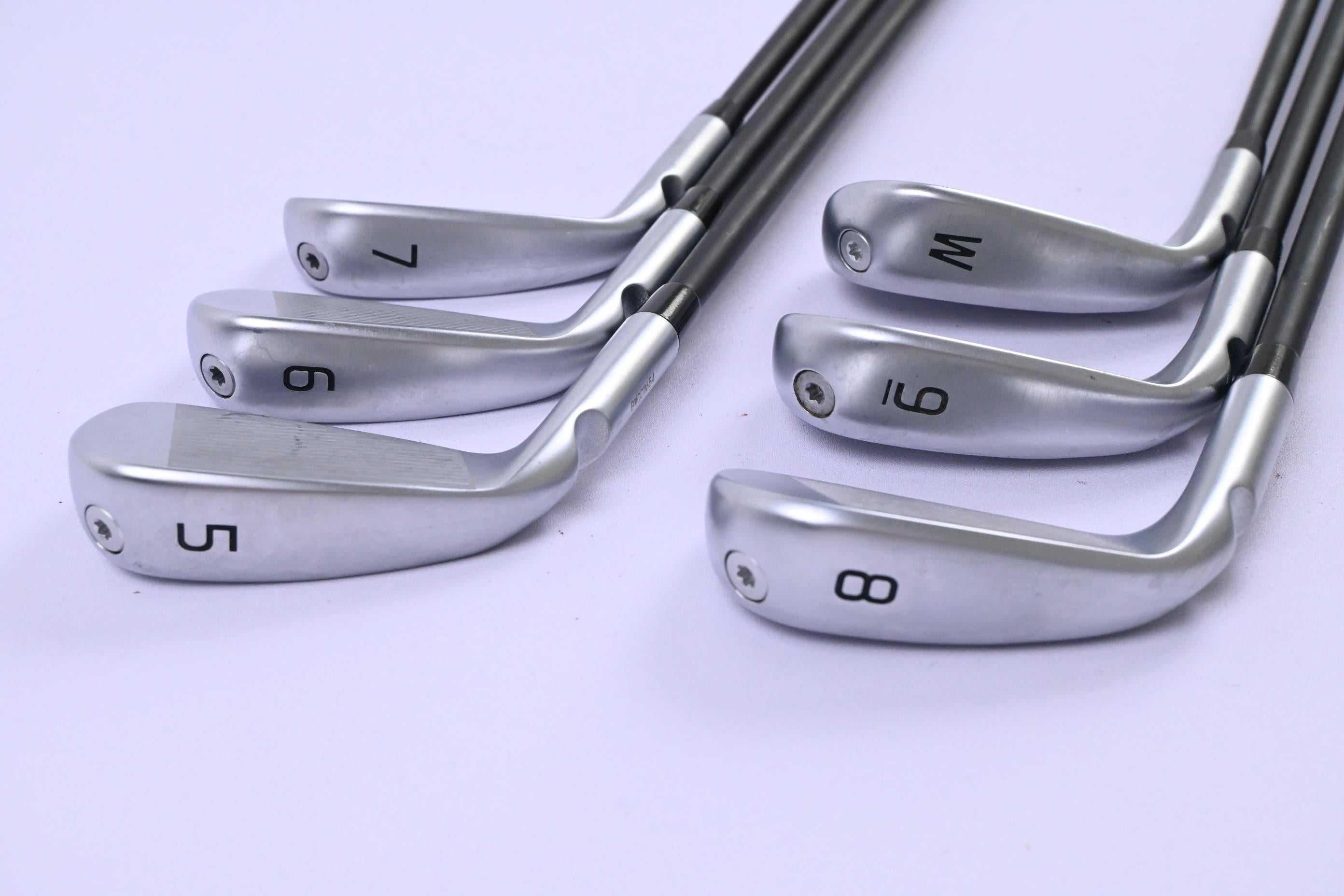 Ping i540 Irons / 5-PW / Black Dot / Stiff Flex Ping Alta CB Blue AWT