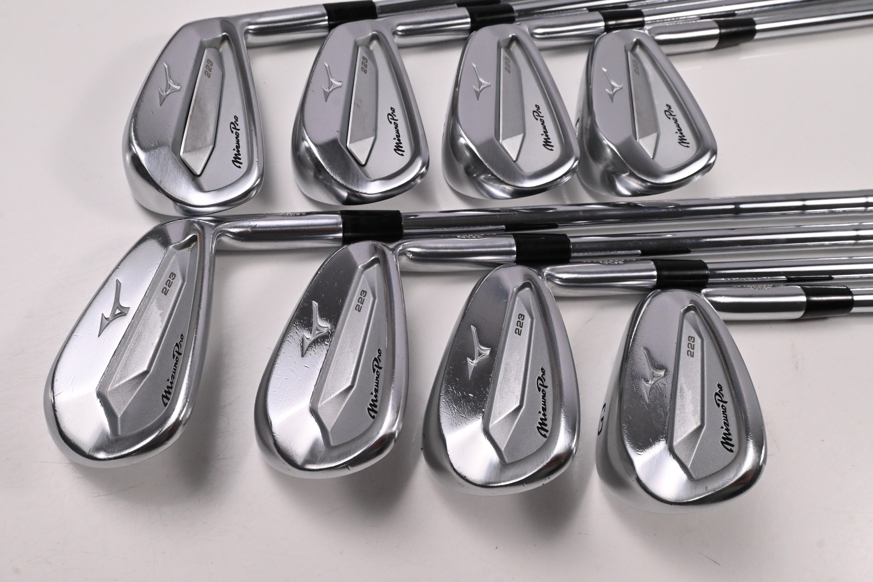Mizuno Pro 223 Irons / 4-PW+GW / X-Flex N.S.PRO Modus 3 Tour 115 Shafts